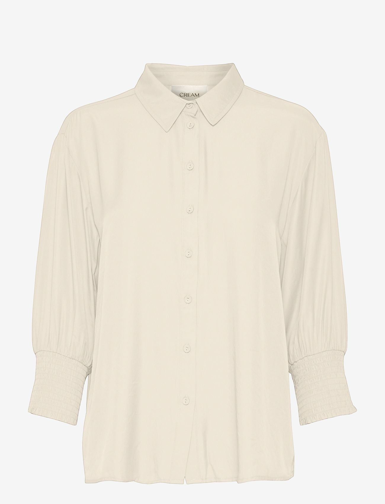 Cream - NolaCR Shirt - long sleeved blouses - ancient scroll - 1