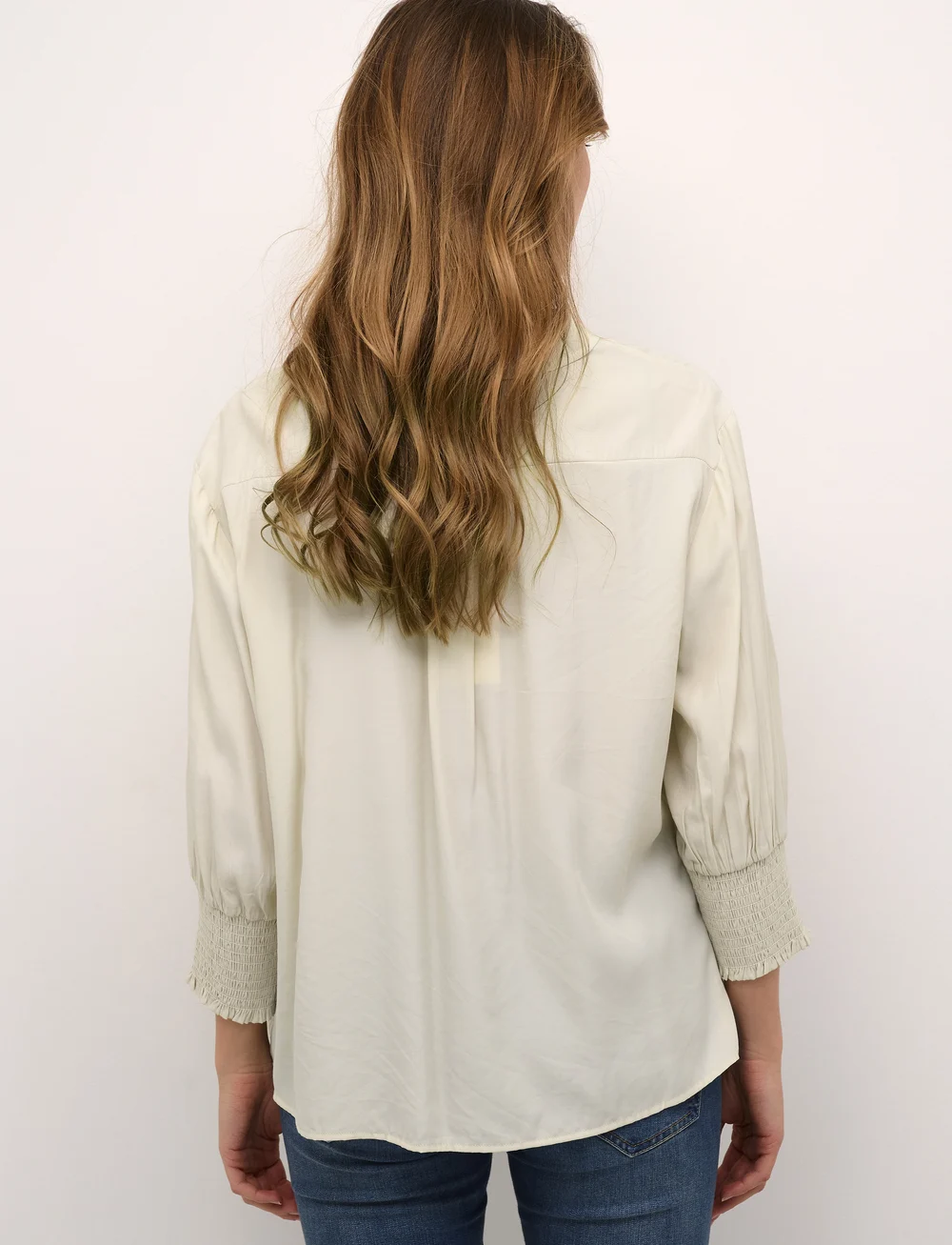 Cream - NolaCR Shirt - pitkähihaiset puserot - ancient scroll - 4