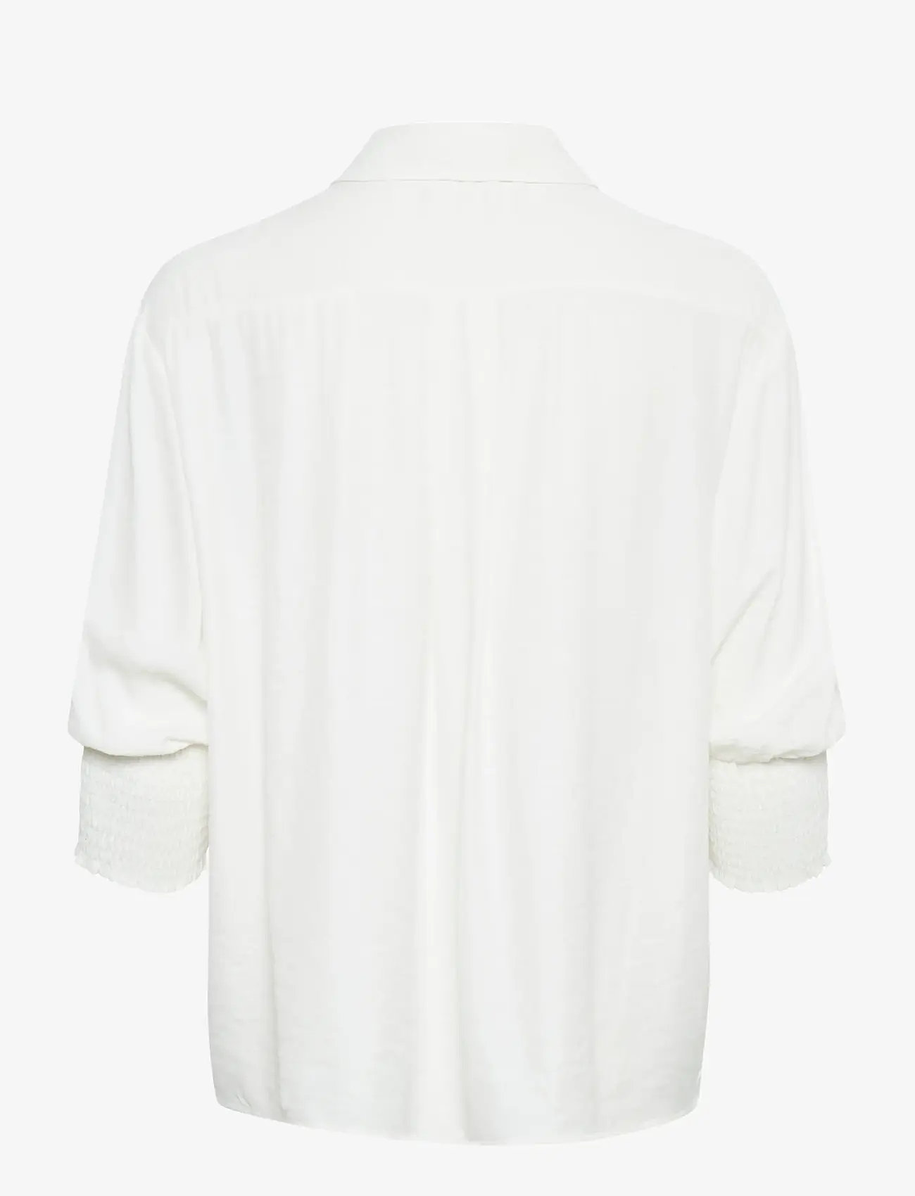 Cream - NolaCR Shirt - långärmade blusar - chalk - 2