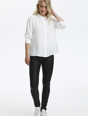 Cream - NolaCR Shirt - pitkähihaiset paidat - chalk - 3