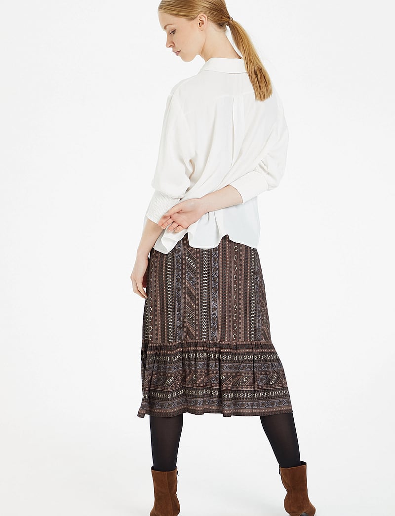 Cream - NolaCR Shirt - långärmade blusar - chalk - 4