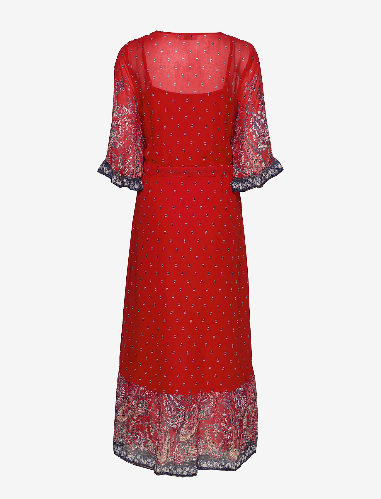 Cream - NalitaCR Dress - aurora red - 1