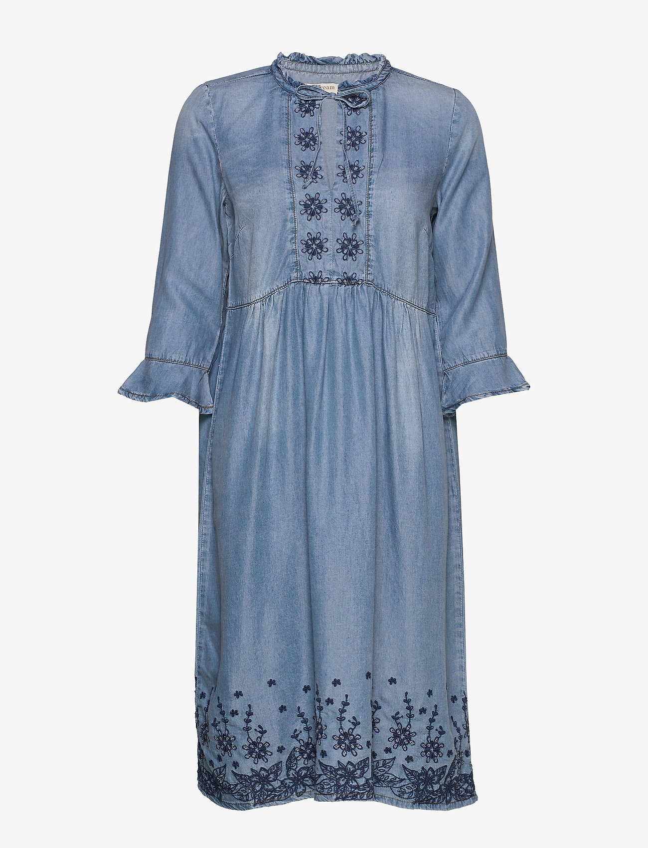 Cream - EllisCR Dress - denim blue - 0