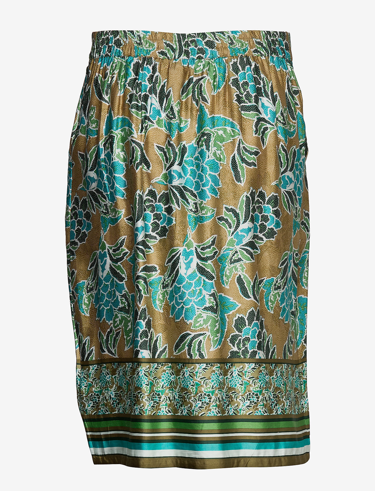 Cream - BahiaCR Skirt - green moss - 1