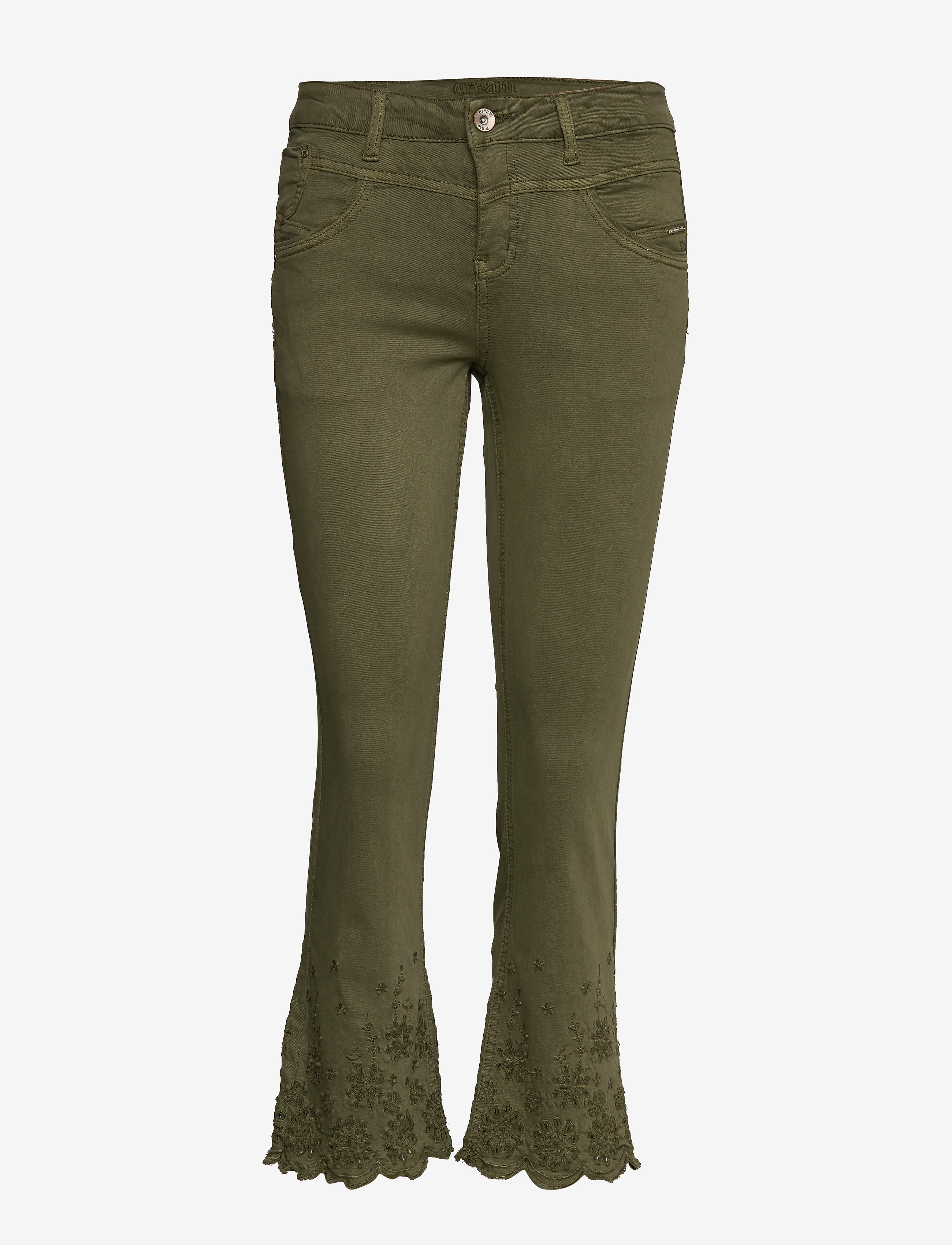 Cream BodilCR Jeans - shape fit - Jeans - BURNT OLIVE / green