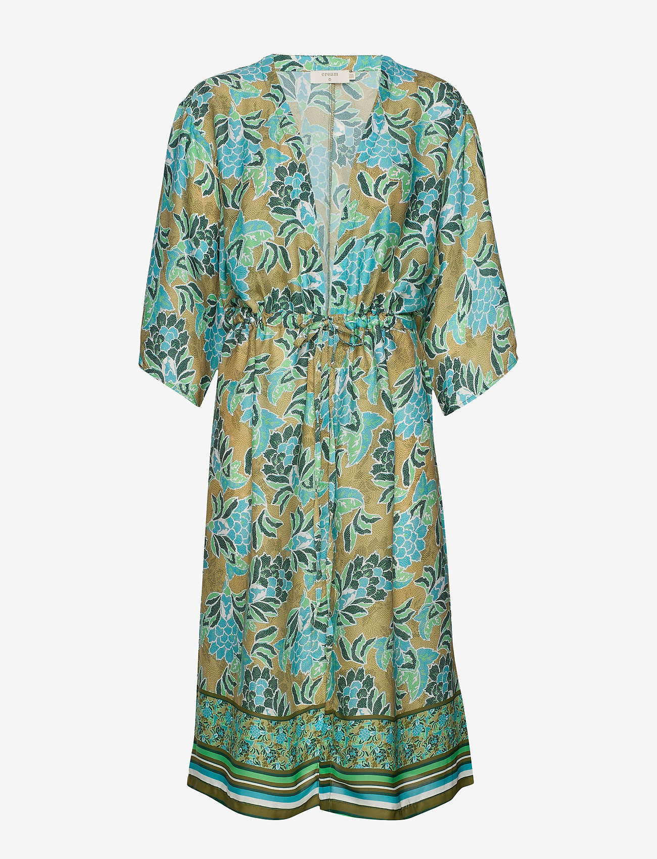 Cream - BahiaCR Kimono - green moss - 0