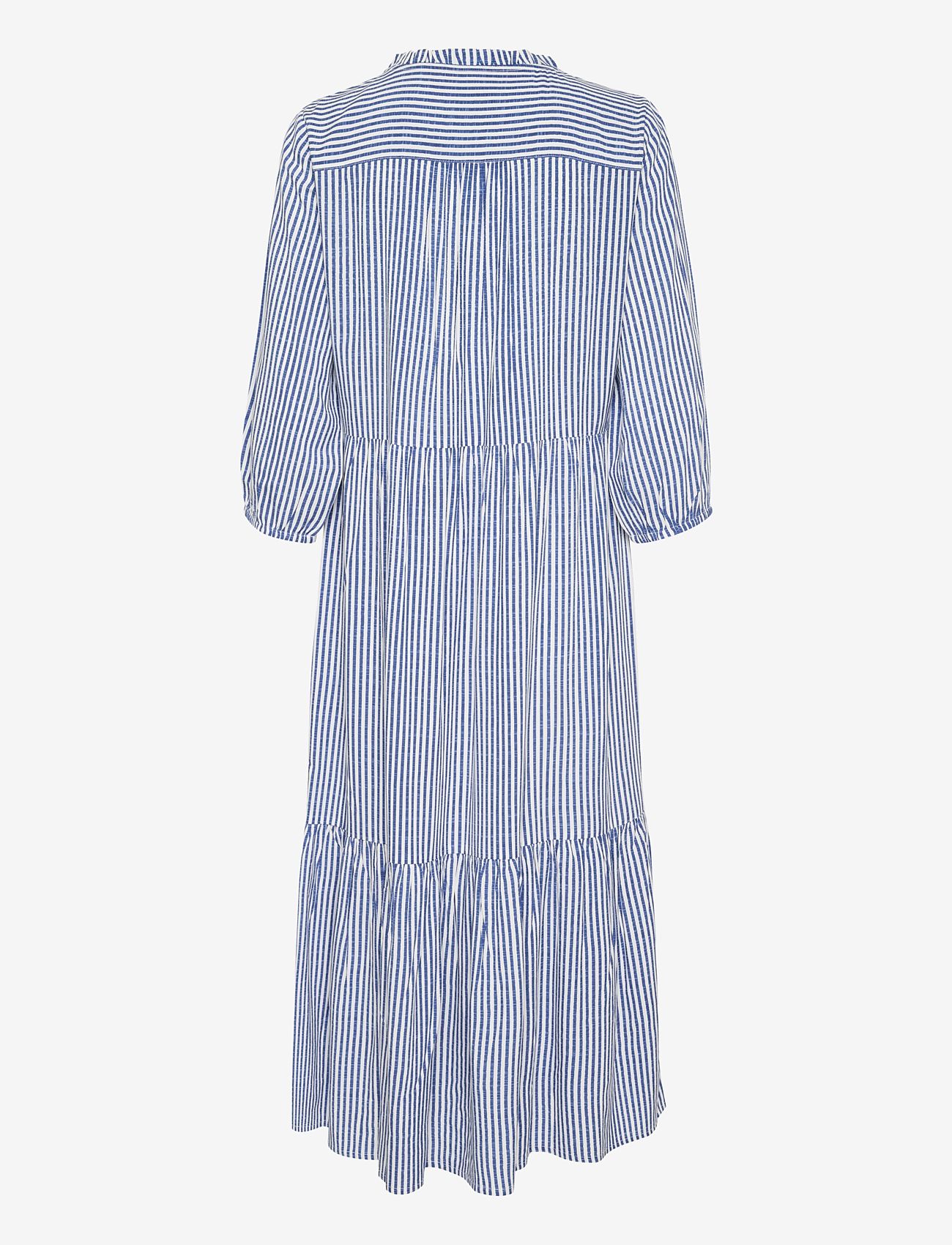 Cream - CRTiah Flounce Dress - sommarklänningar - blue milkboy - 2