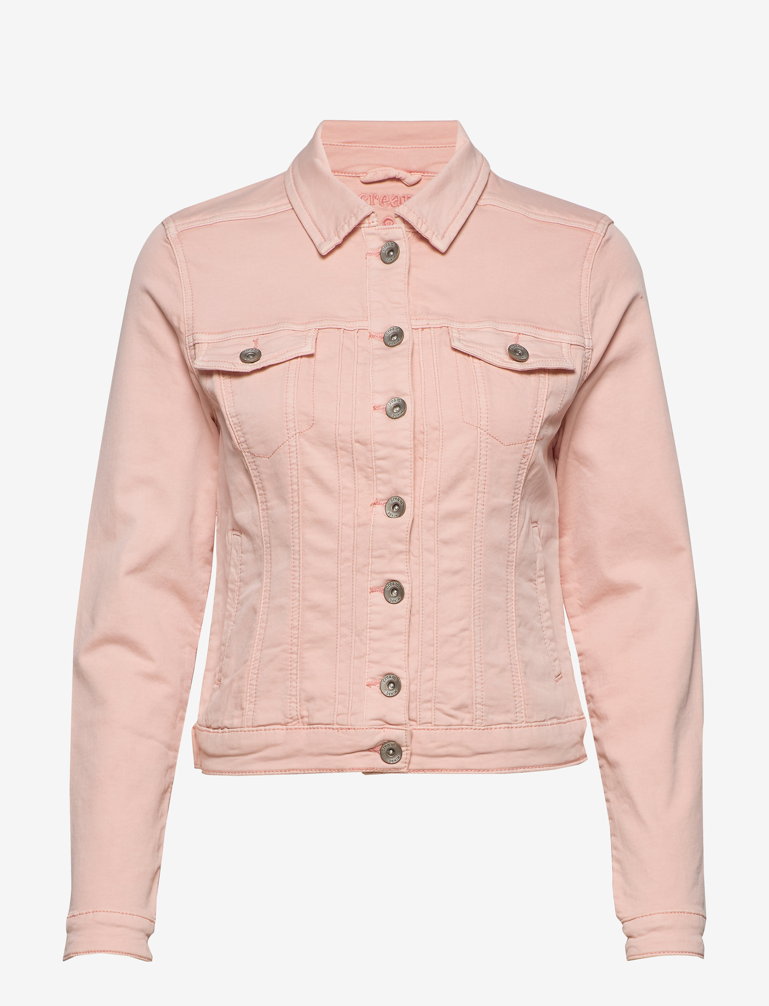 Cream - RikkaCR Jogg Denim Jacket - spring pink - 0