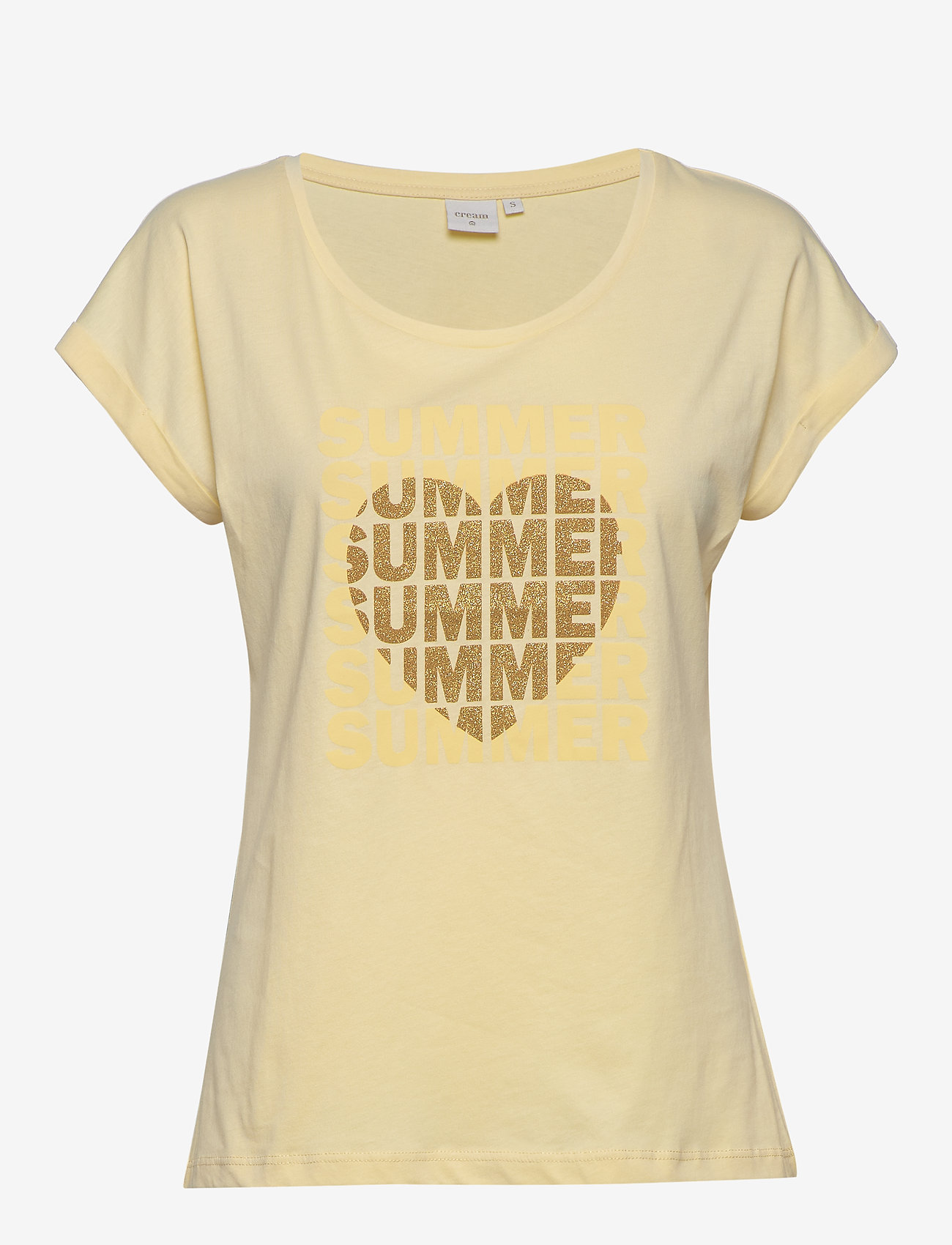 Cream - UllaCR T-shirt - dusty sun - 0