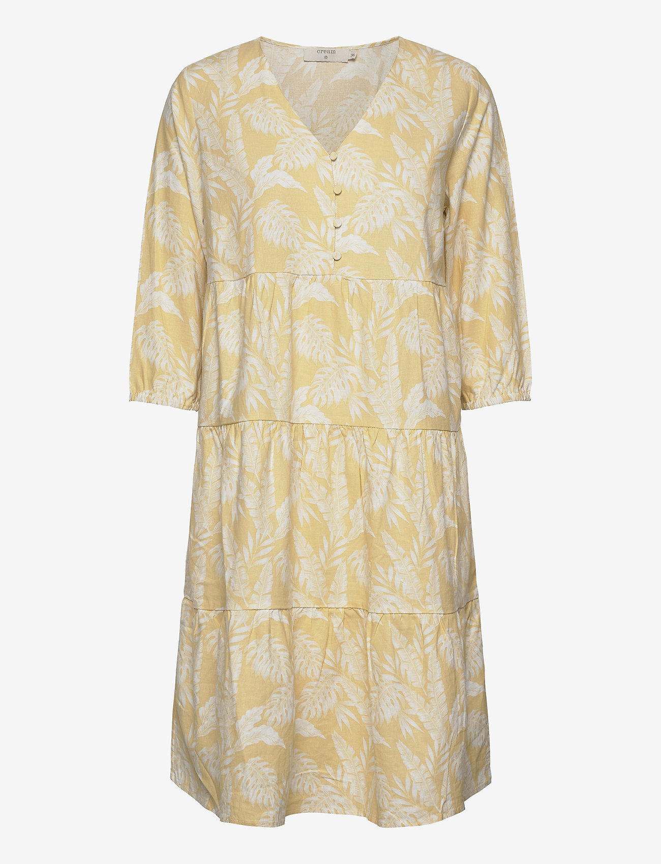 YELLOW LEAF PRINT