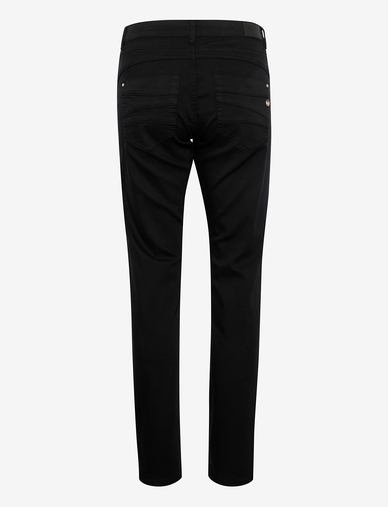 Cream - LotteCR Plain Twill - Coco Fit - skinny jeans - pitch black - 1