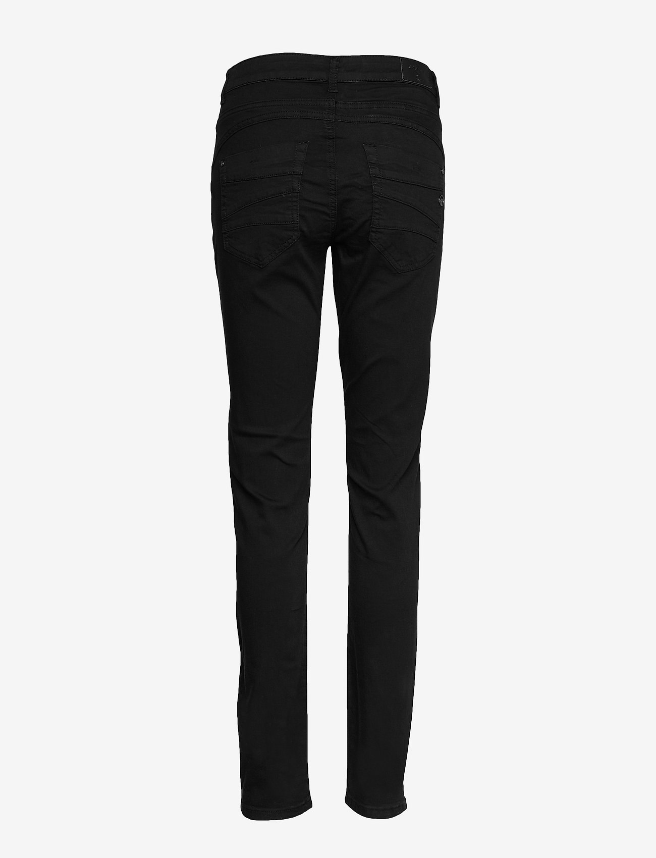 Cream - LotteCR Plain Twill - Coco Fit - skinny jeans - pitch black - 1