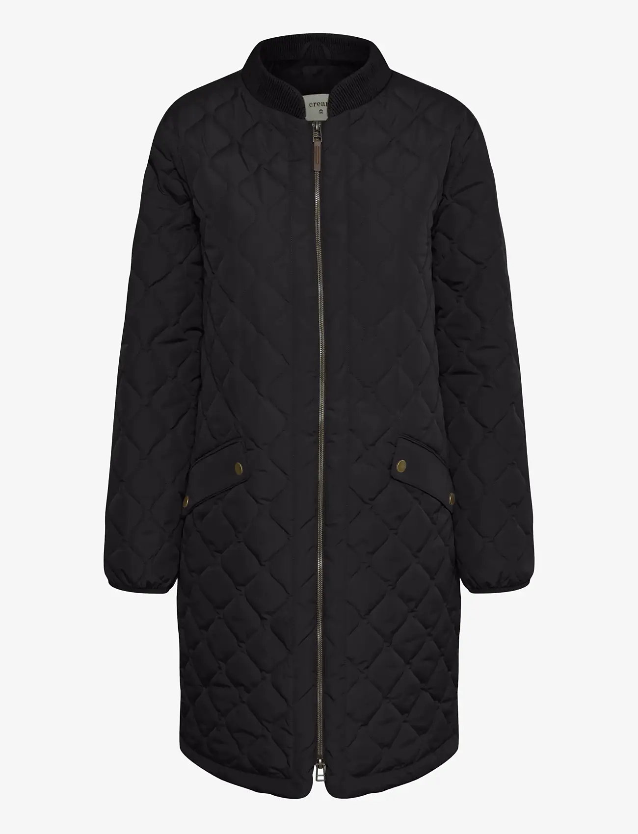 Cream - ArwenCR Jacket - quiltede jakker - pitch black - 1