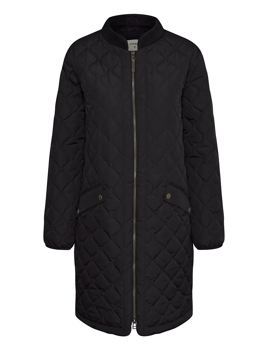 Cream - ArwenCR Jacket - quilted jackets - pitch black - 1