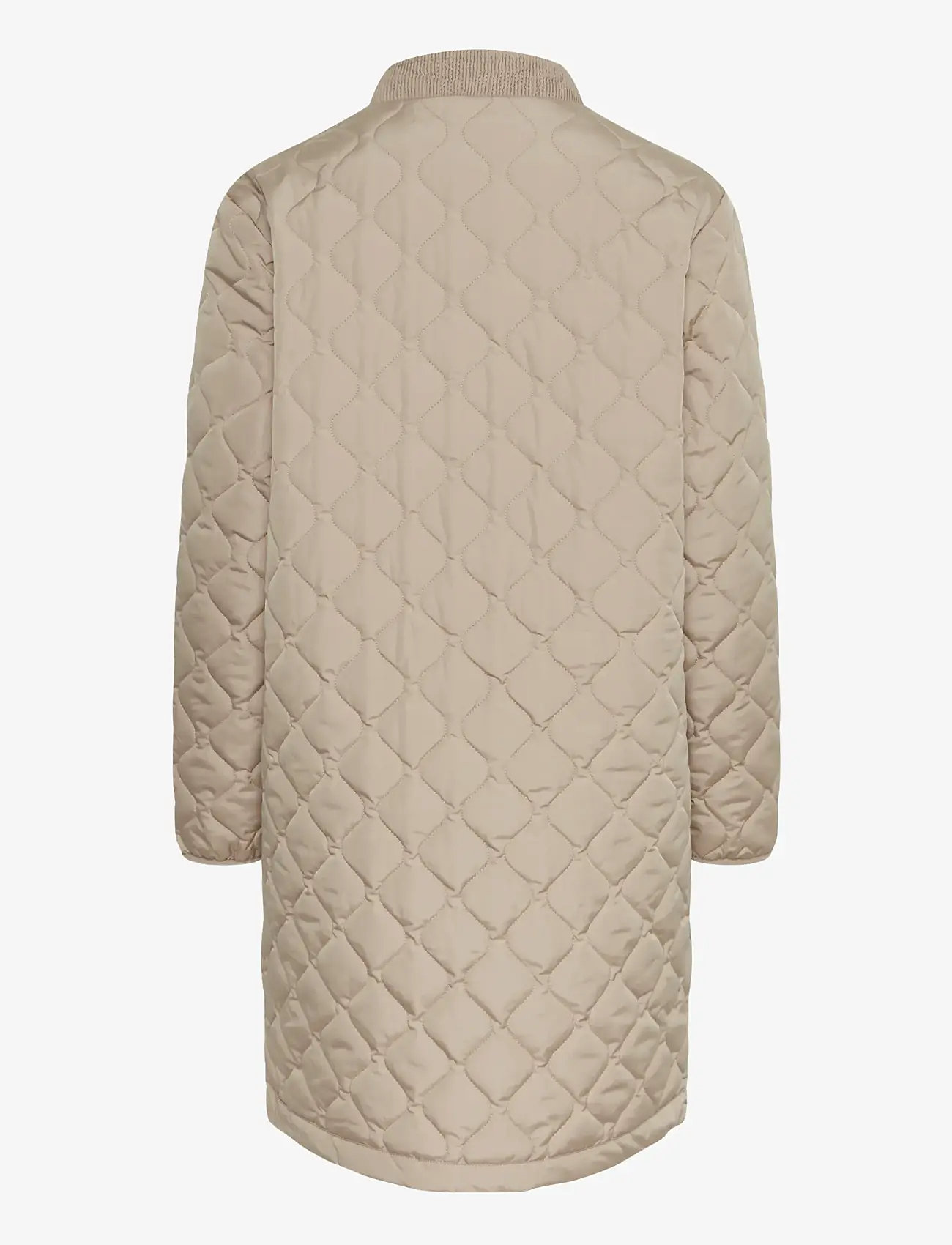 Cream - ArwenCR Jacket - quiltede jakker - silver mink - 2