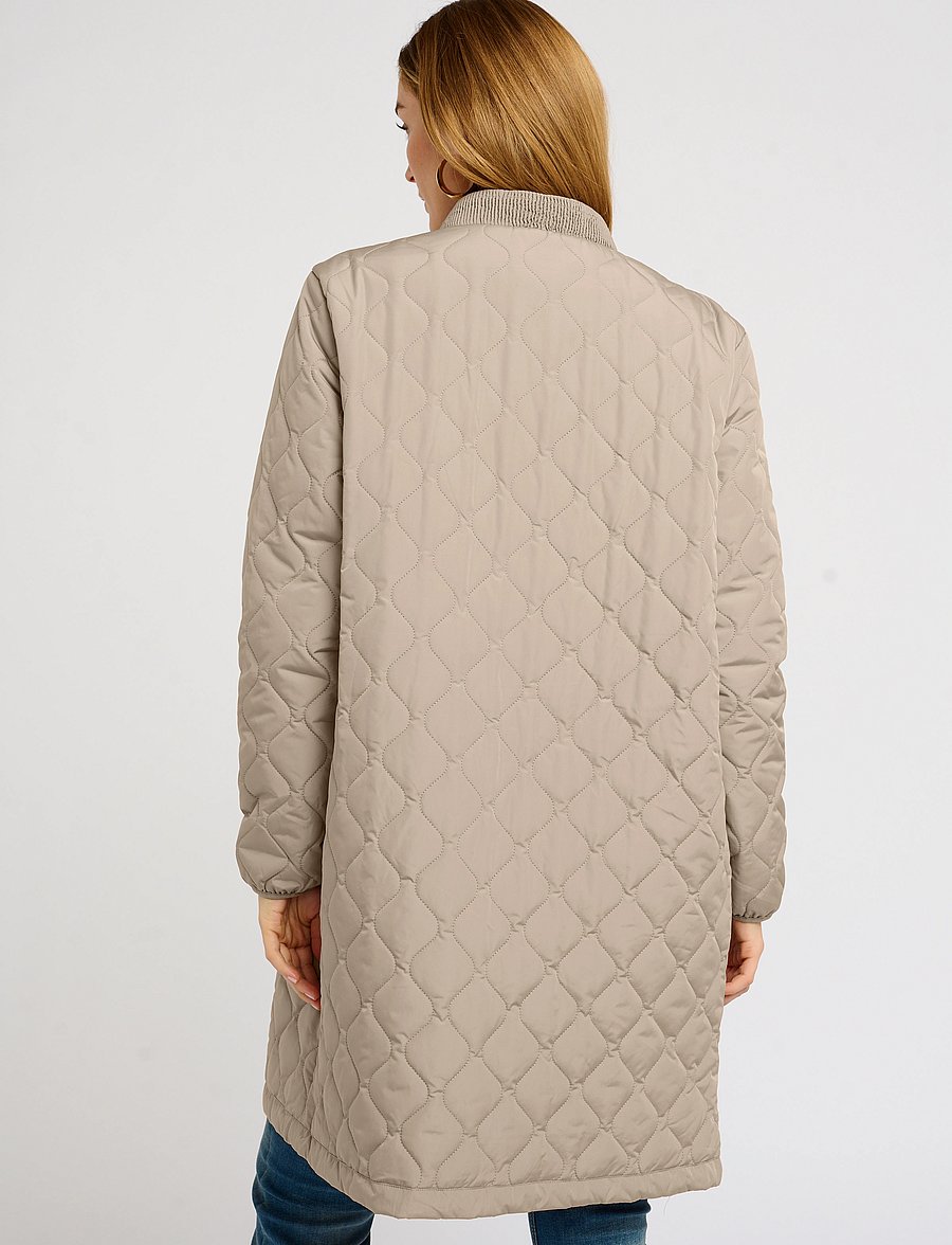 Cream - ArwenCR Jacket - quiltede jakker - silver mink - 5