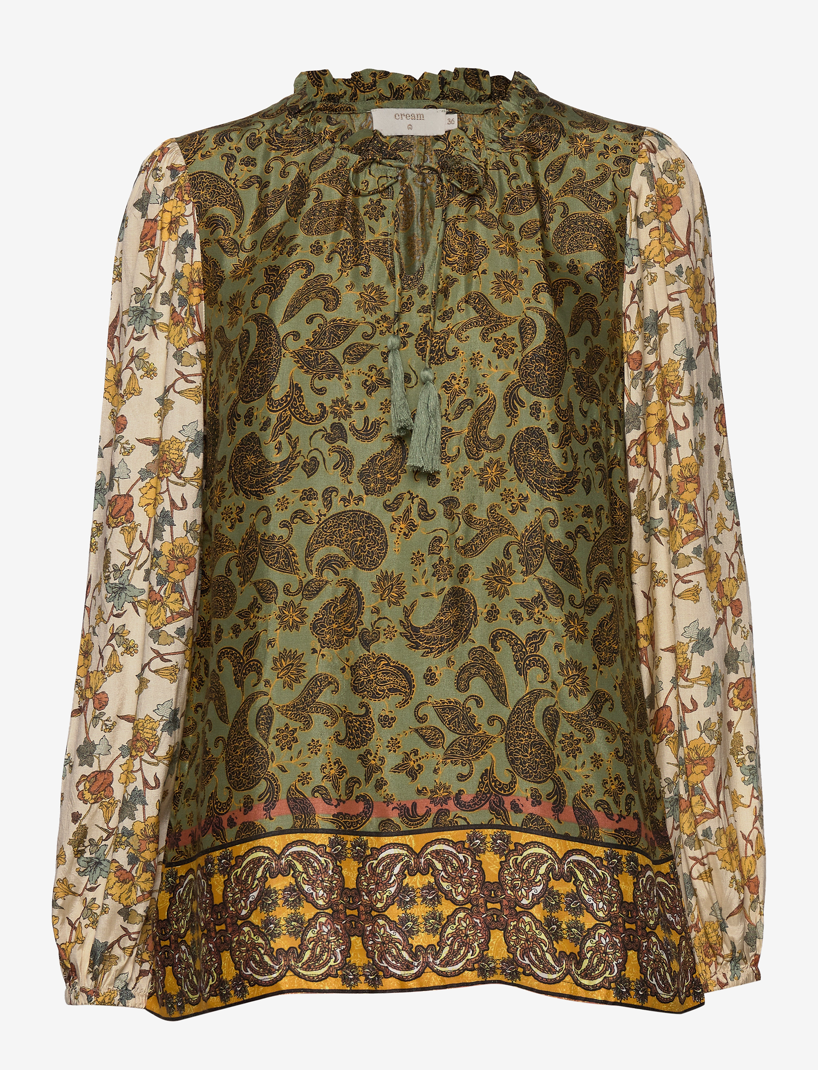 Cream EmmelieCR Blouse - Bluser & Skjorter - PAISLEY FLOWER MIX / multi