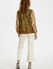 Cream - EmmelieCR Blouse - long-sleeved blouses - paisley flower mix - 4