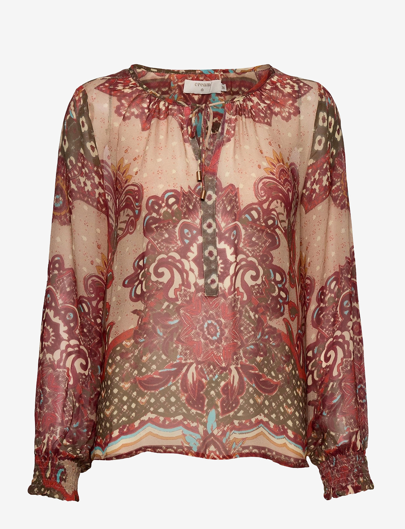 Cream - SannieCR Blouse - biscotti medallion - 0