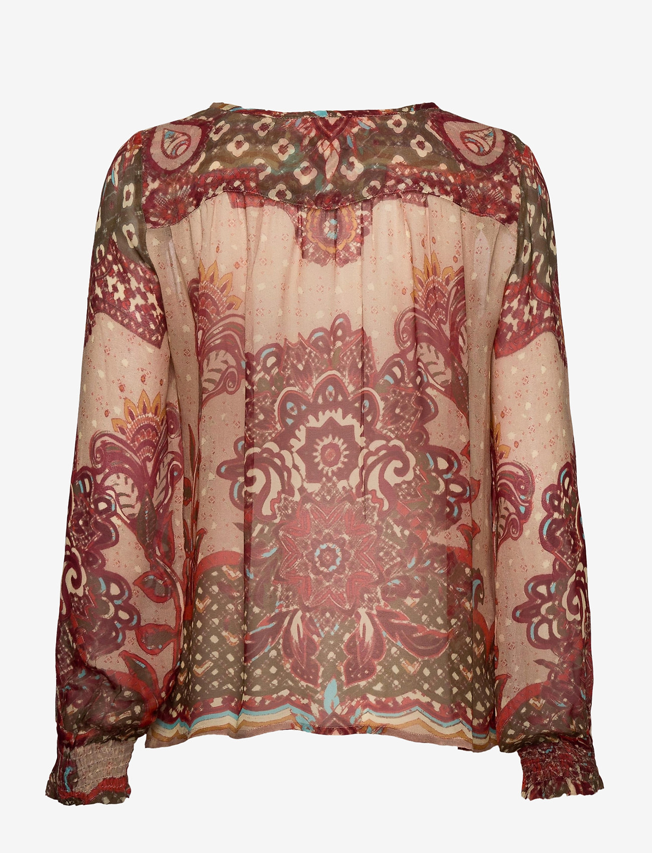 Cream - SannieCR Blouse - biscotti medallion - 1