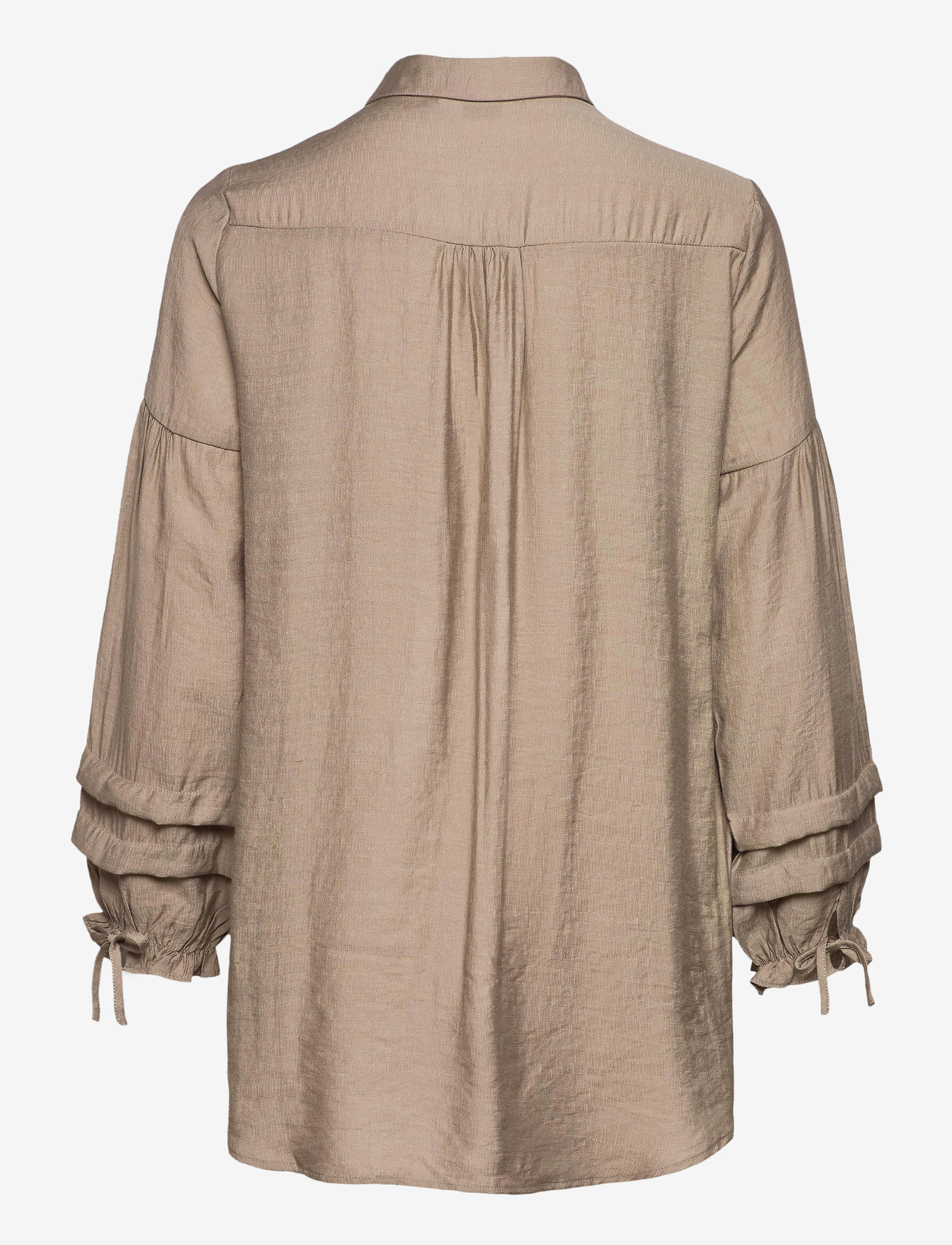 Cream - AvieCR Shirt - langärmlige hemden - timber wolf - 1