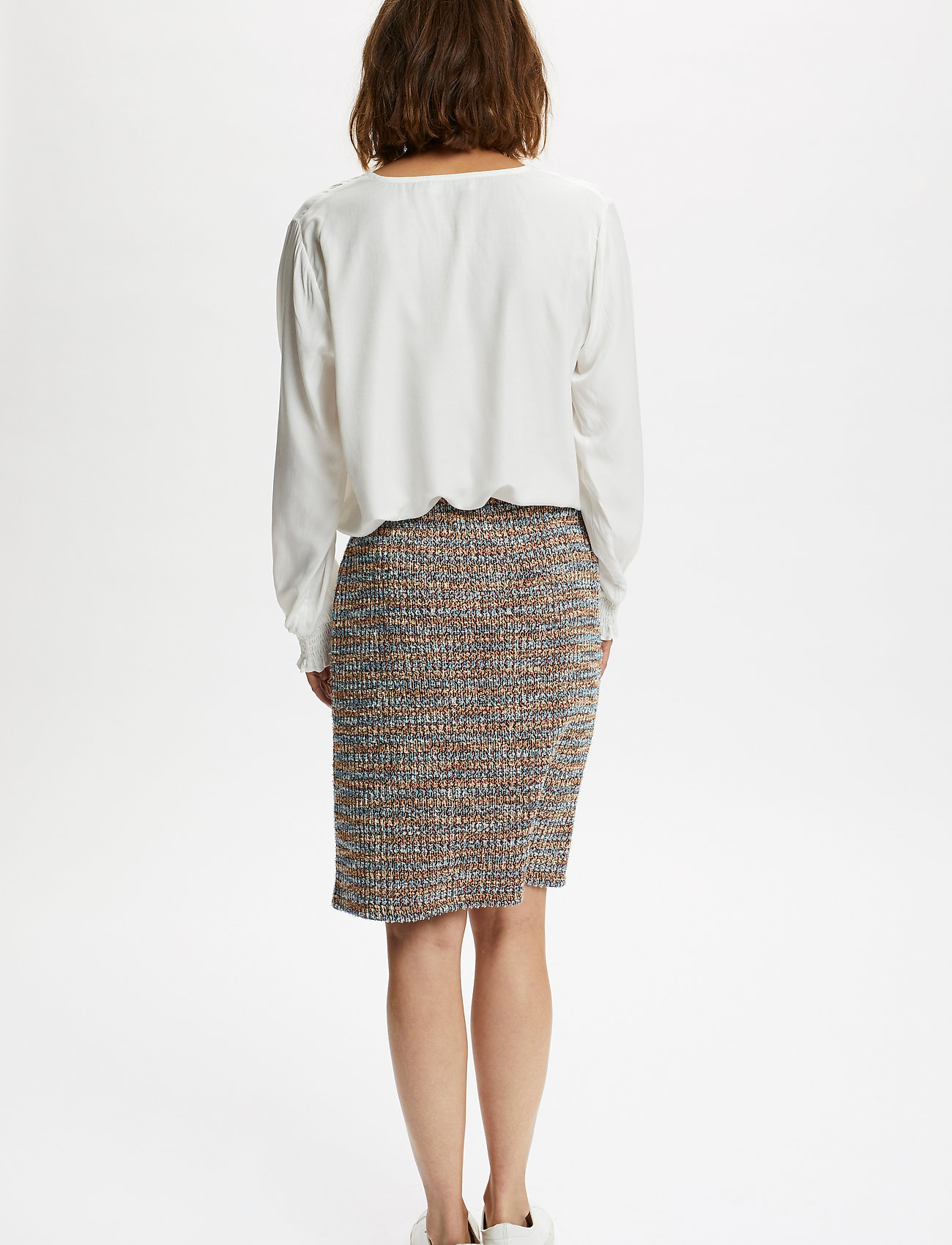 Cream - FengCR Blouse - blūzes ar garām piedurknēm - snow white - 4