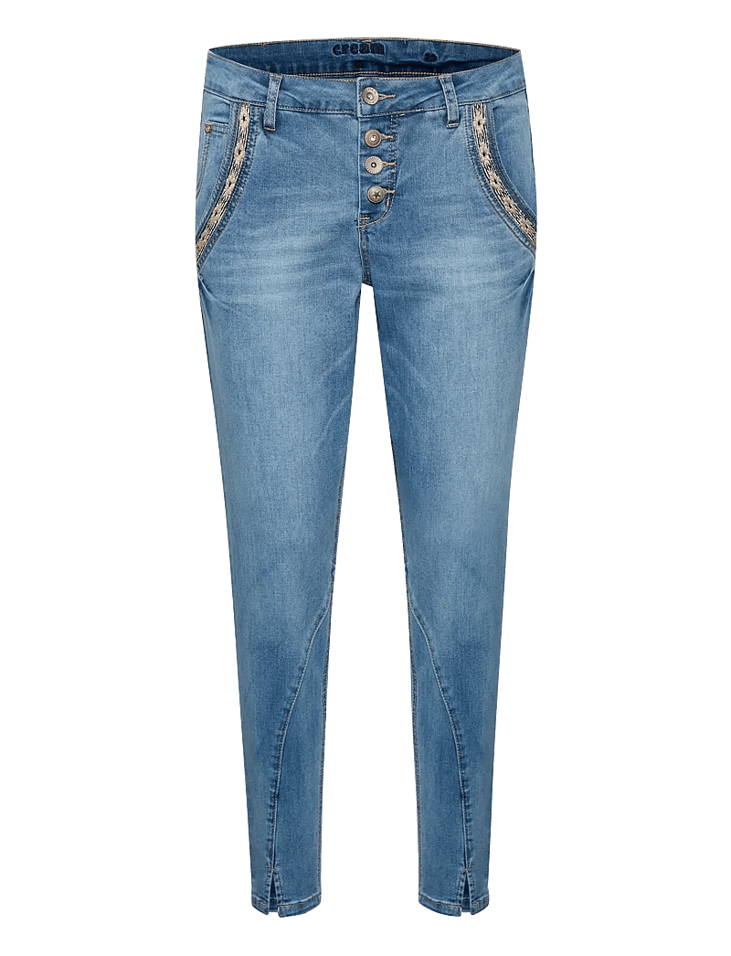 Cream - CRholly Jeans - Baiily Fit 7/8 - pillifarkut - light blue denim - 1