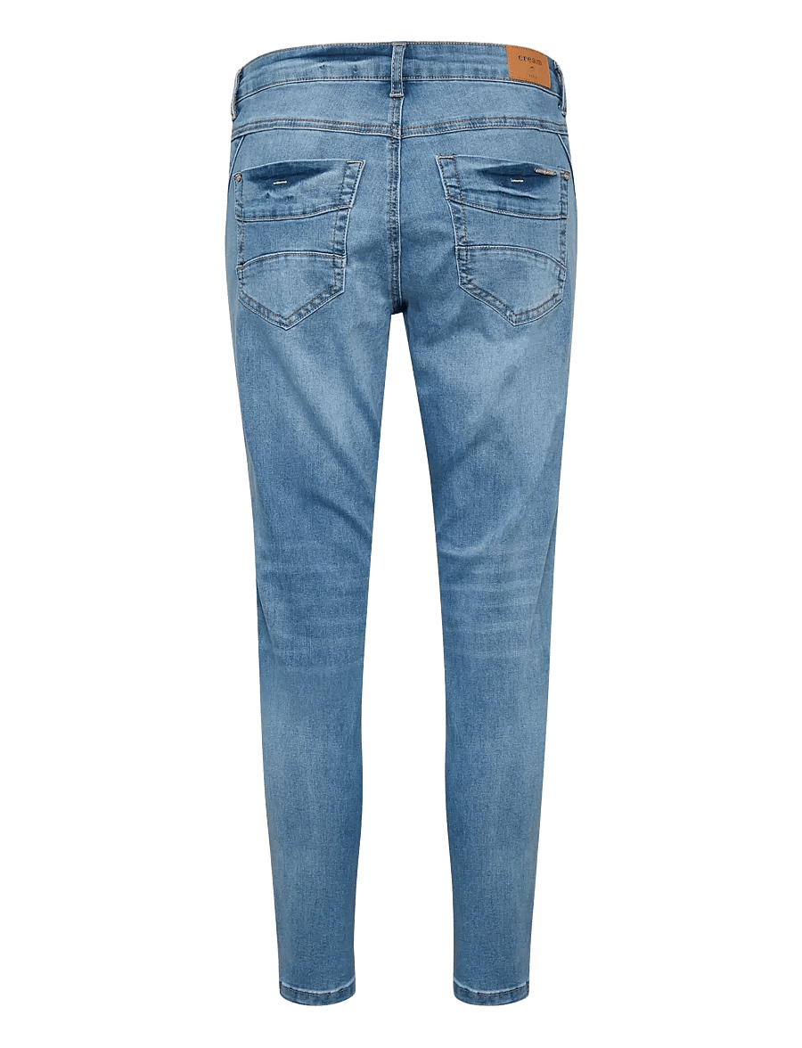 Cream - CRholly Jeans - Baiily Fit 7/8 - siaurėjantys džinsai - light blue denim - 2