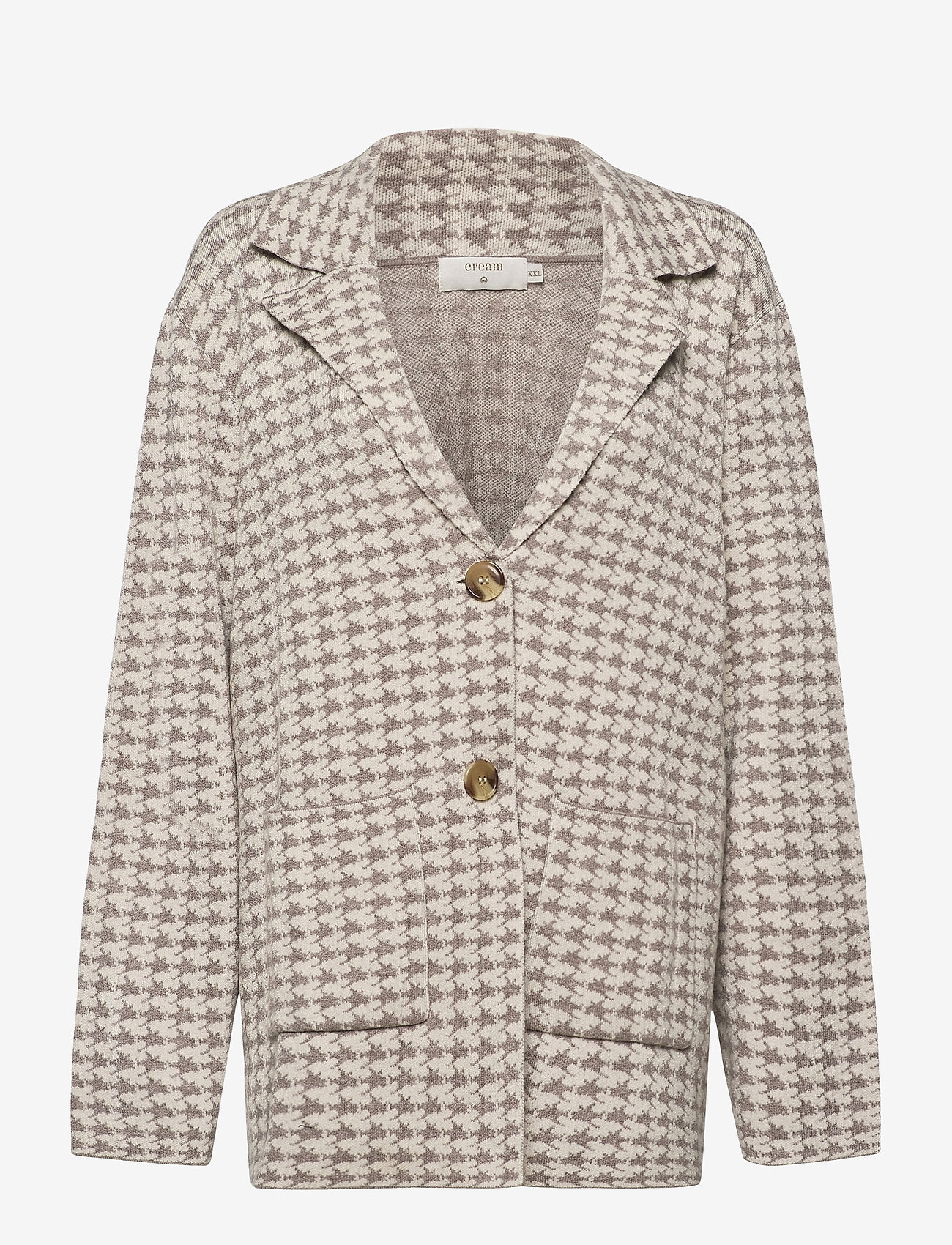 Cream - CRAdrine Blazer - silver mink check - 0