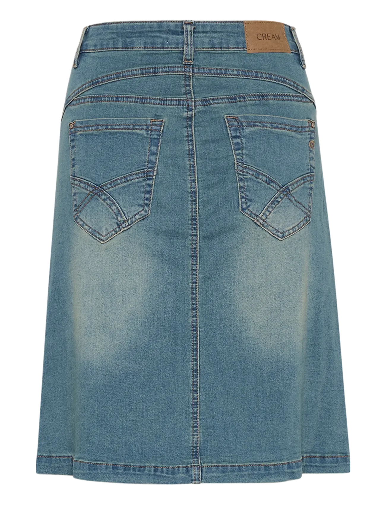 Cream - CRLone Skirt - midi nederdele - light blue denim - 2