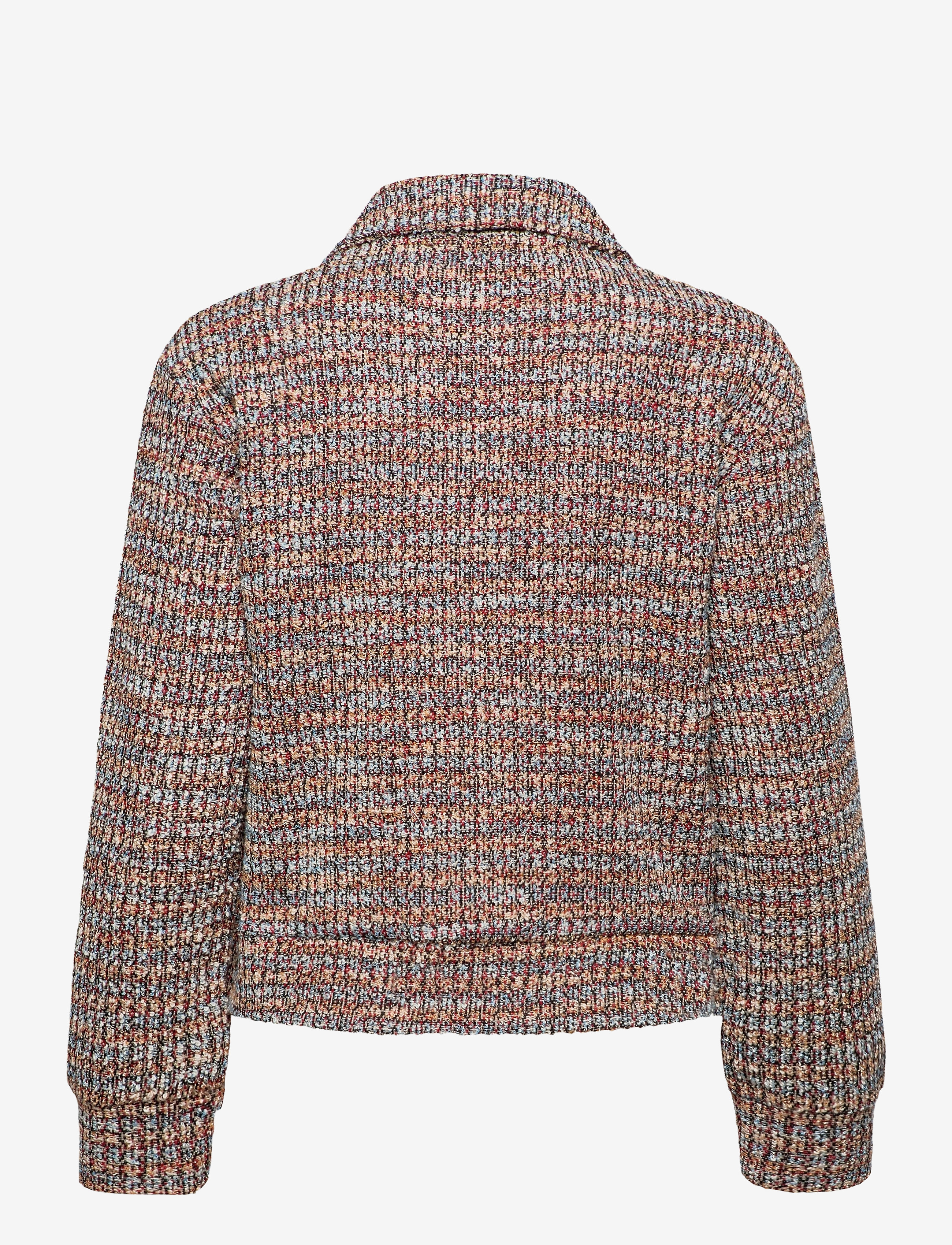 Cream - CRChana jacket BCI - dusty blue boucle mix - 2