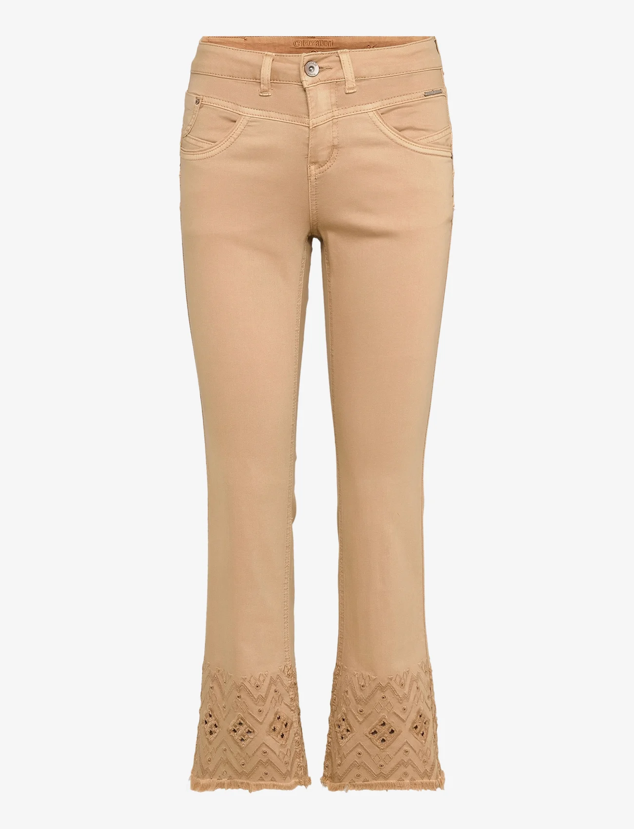 Cream - CRAnalis Jeans - Shape Fit - alt laienevad teksad - sesame - 0