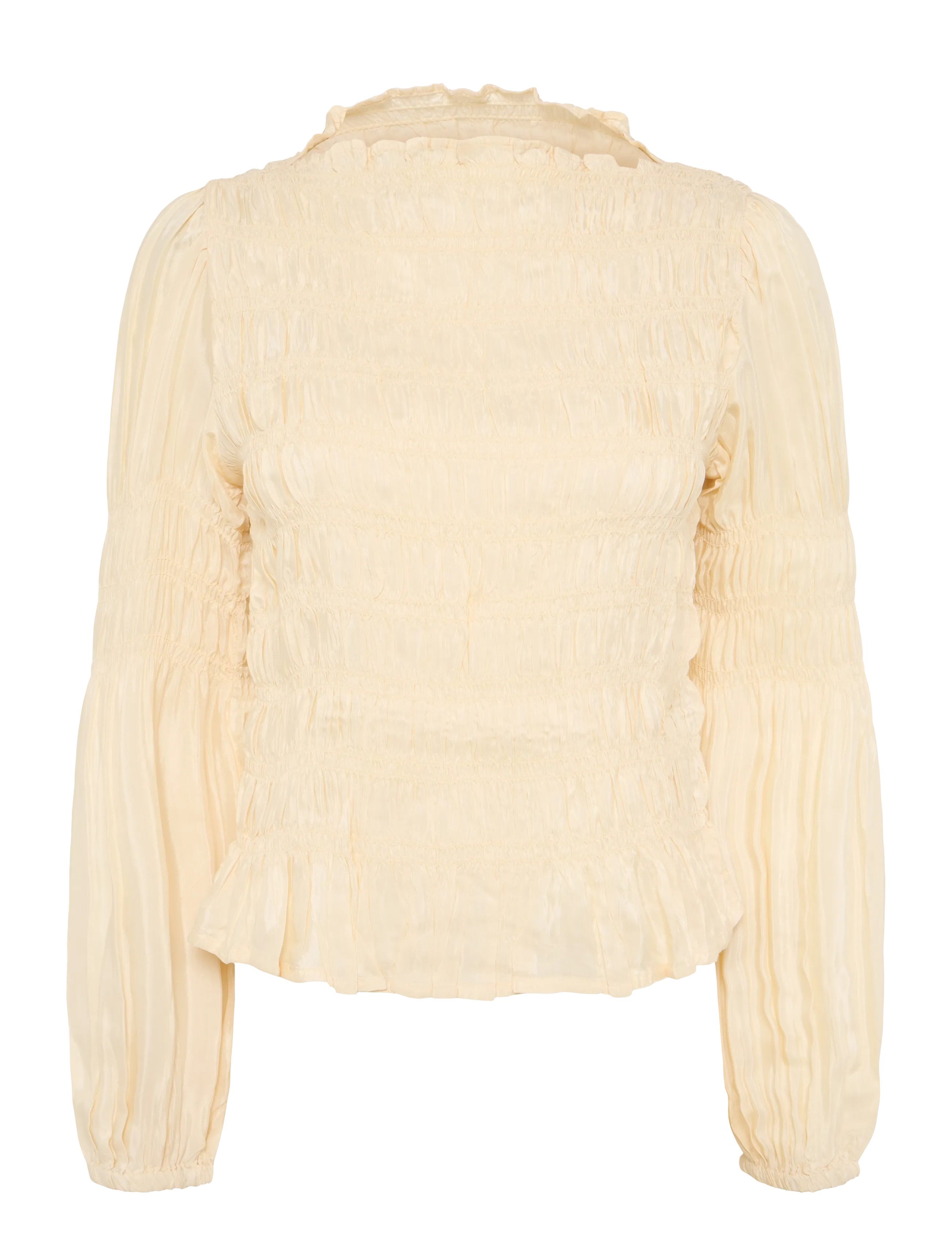 Cream CRHenva Blouse - Long sleeved blouses - BLEACHED SAND / yellow