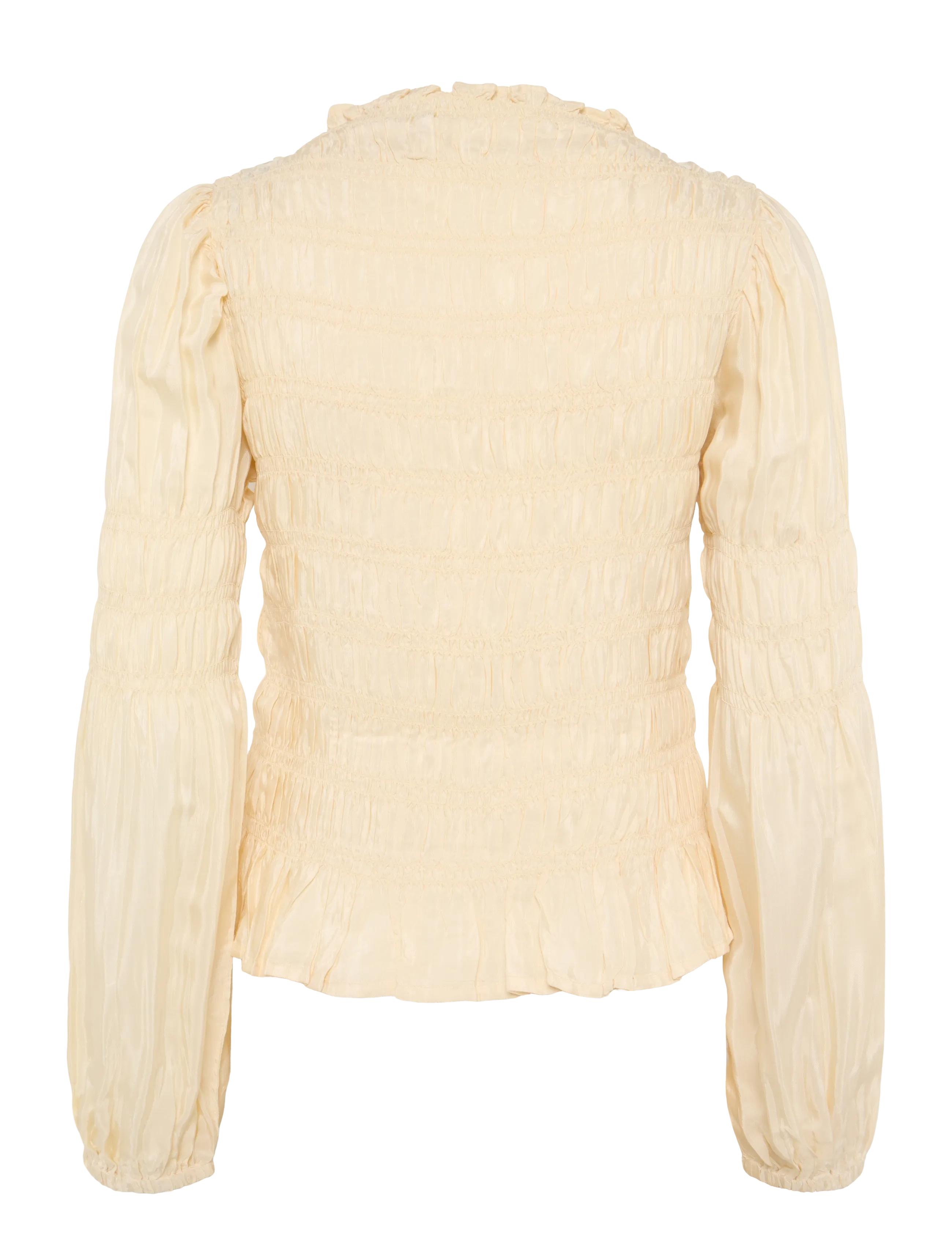Cream - CRHenva Blouse - long sleeved blouses - bleached sand - 2