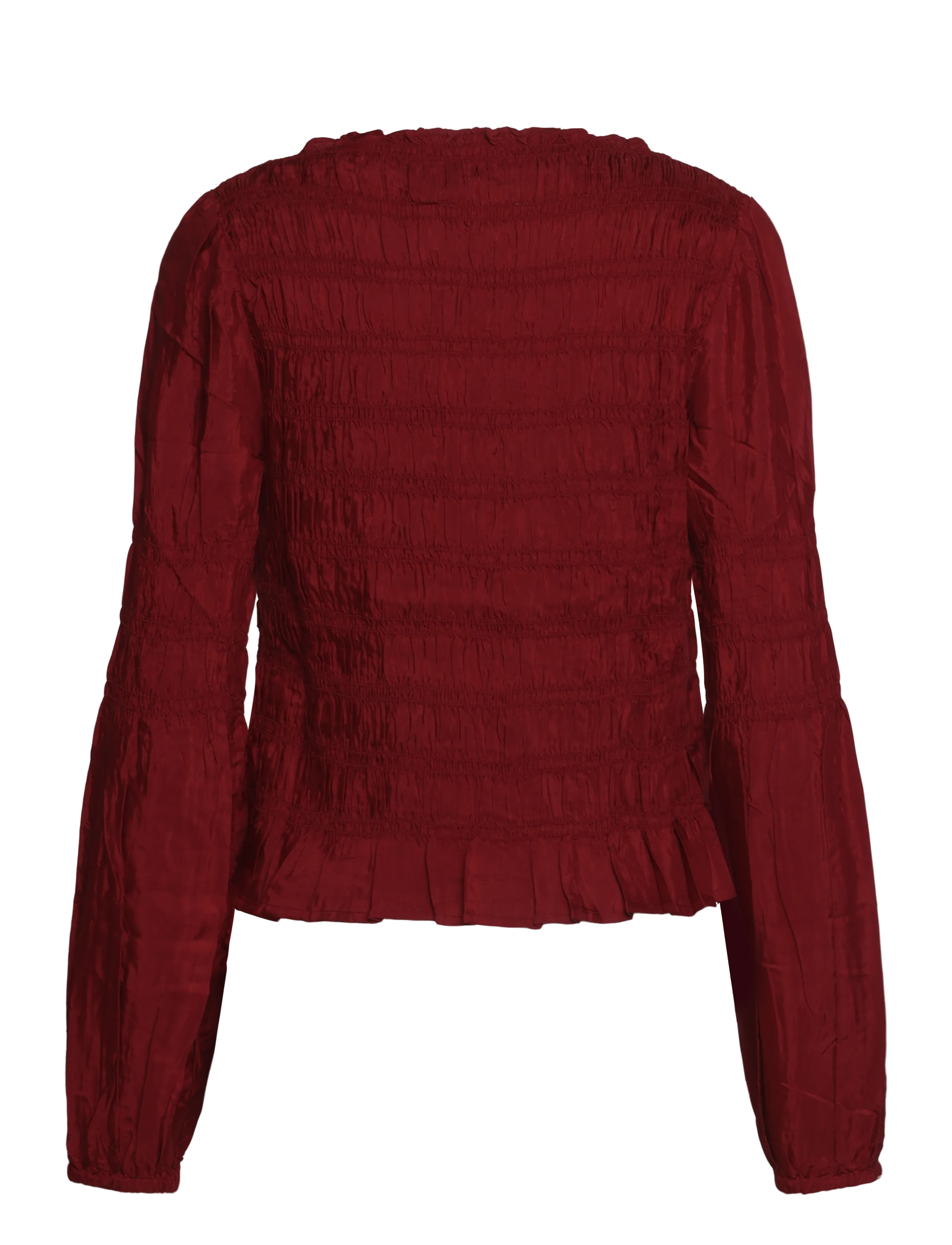 Cream - CRHenva Blouse - langärmelige blusen - cabernet - 1