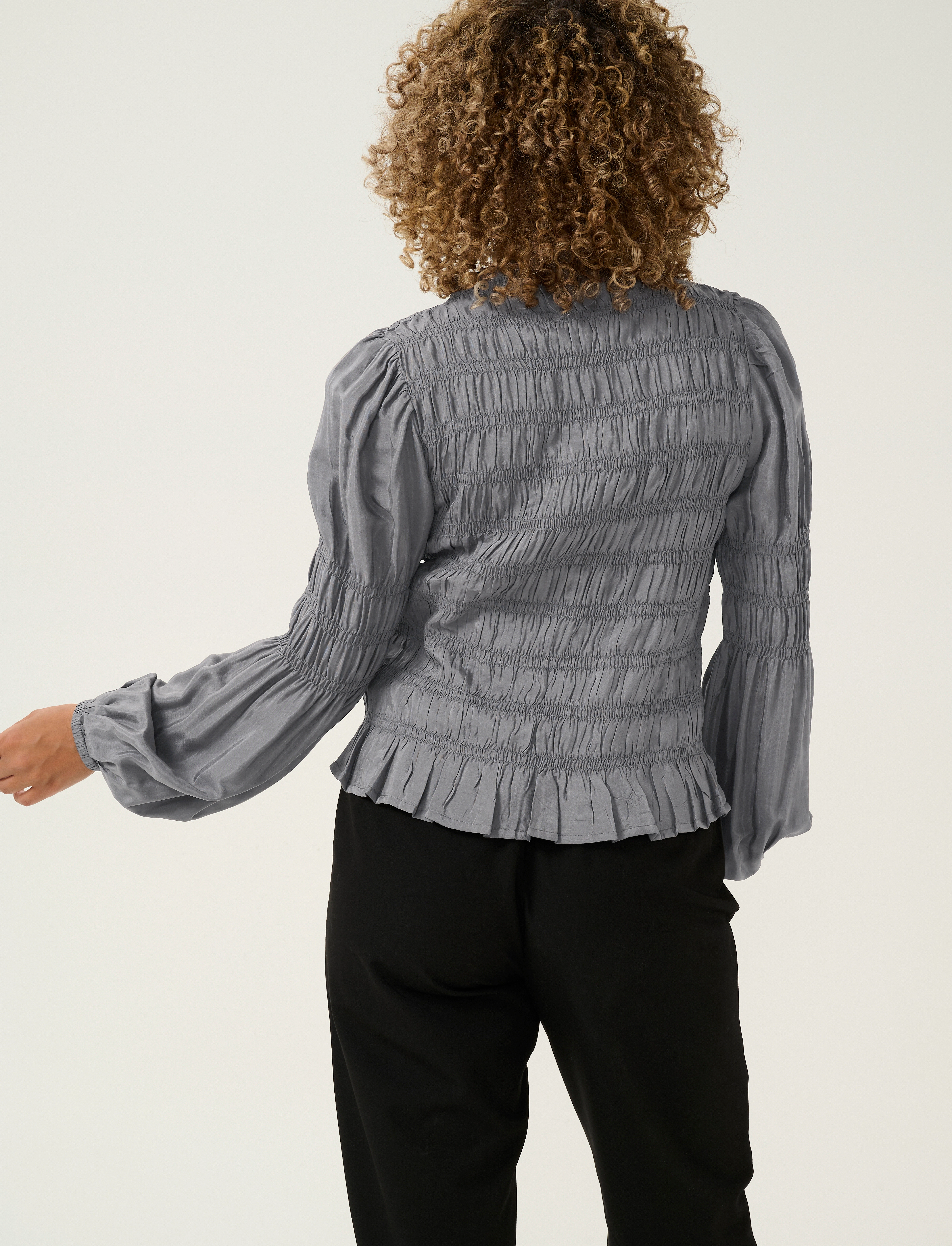 Cream - CRHenva Blouse - langærmede bluser - castlerock - 4