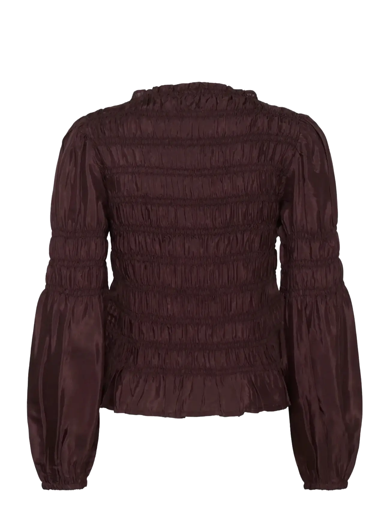 Cream - CRHenva Blouse - pitkähihaiset puserot - chocolate plum - 2
