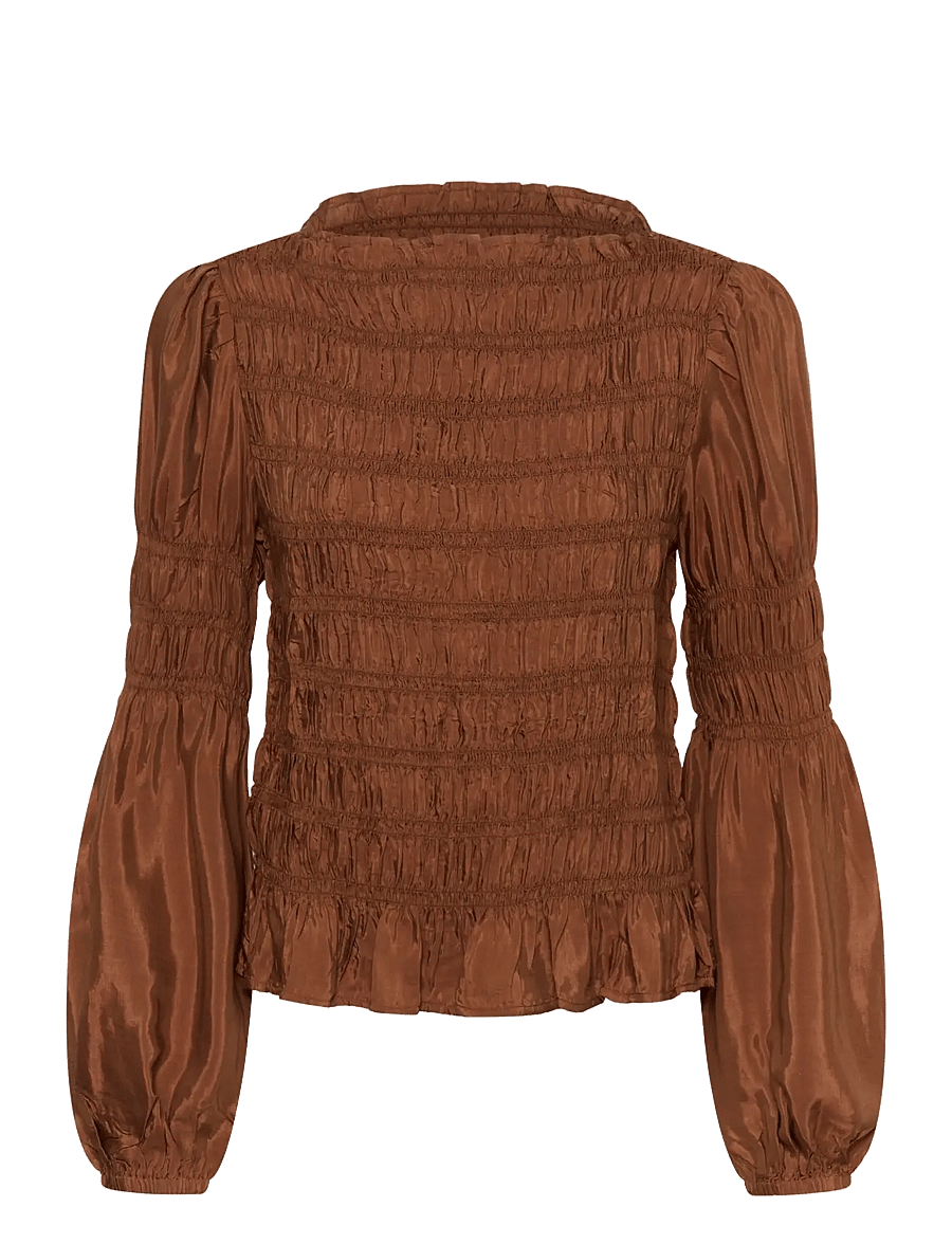 Cream - CRHenva Blouse - langärmelige blusen - friar brown - 0