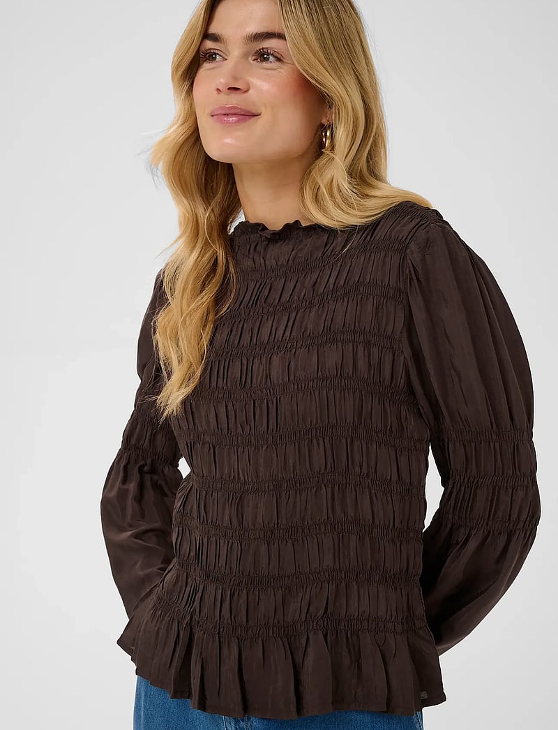 Cream - CRHenva Blouse - langärmlige blusen - java - 5