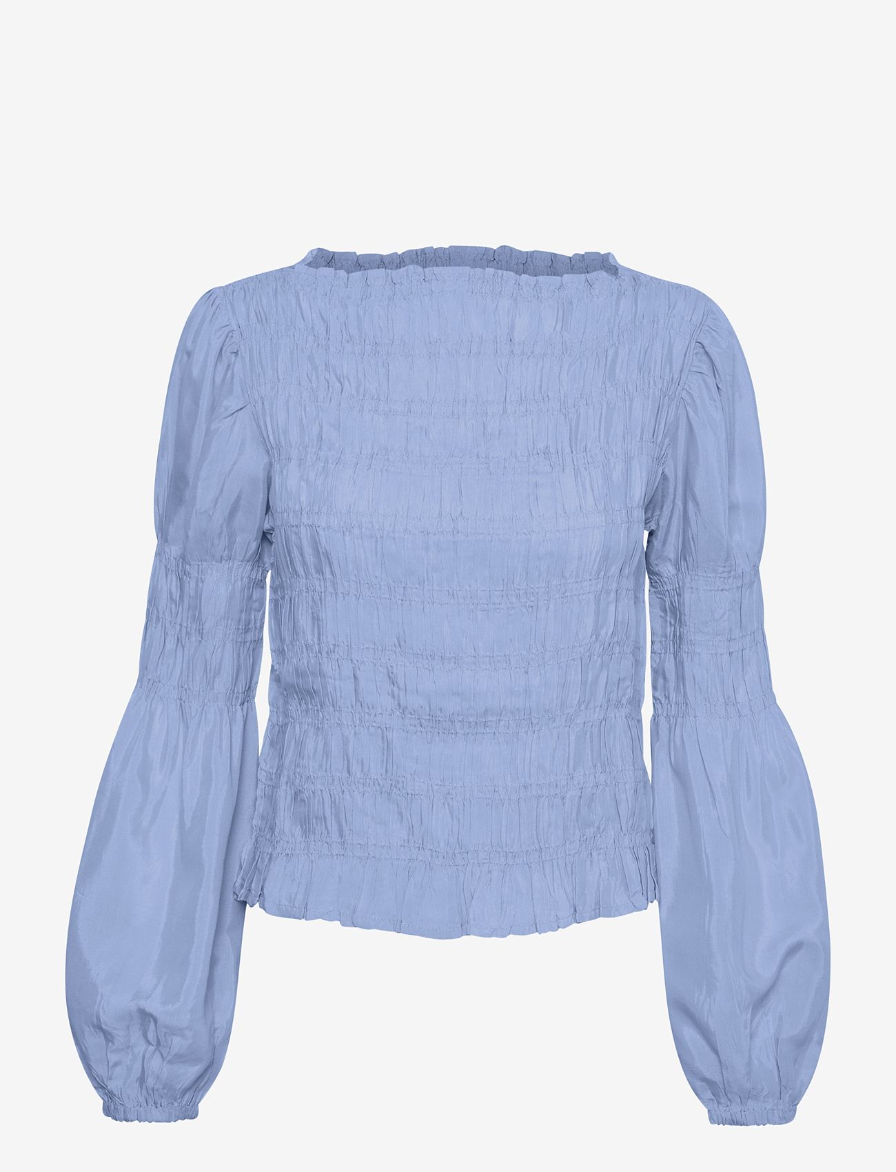 Cream - CRHenva Blouse - long-sleeved blouses - placid blue - 0