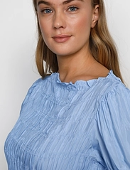 Cream - CRHenva Blouse - long-sleeved blouses - placid blue - 5