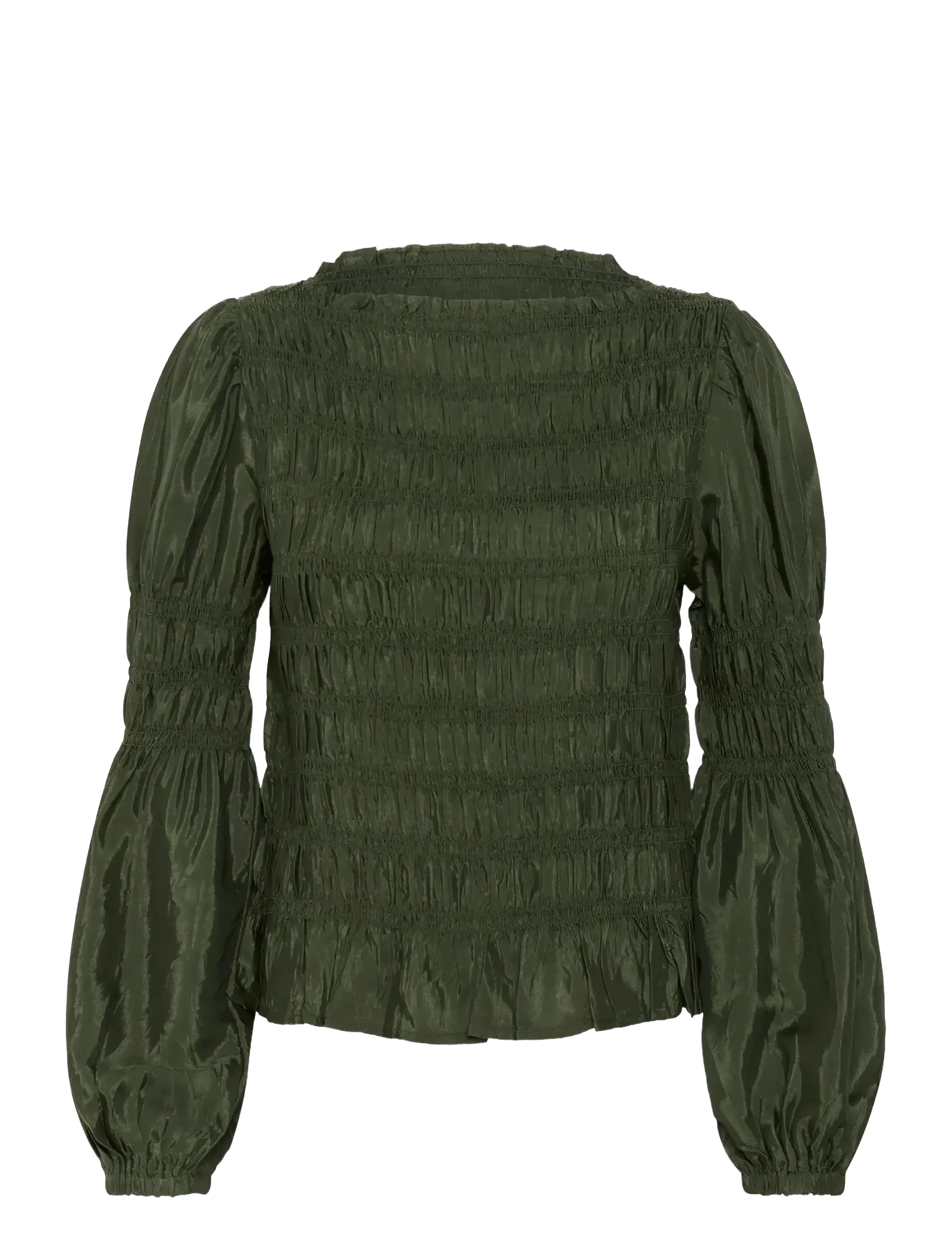 Cream - CRHenva Blouse - langærmede bluser - rifle green - 1