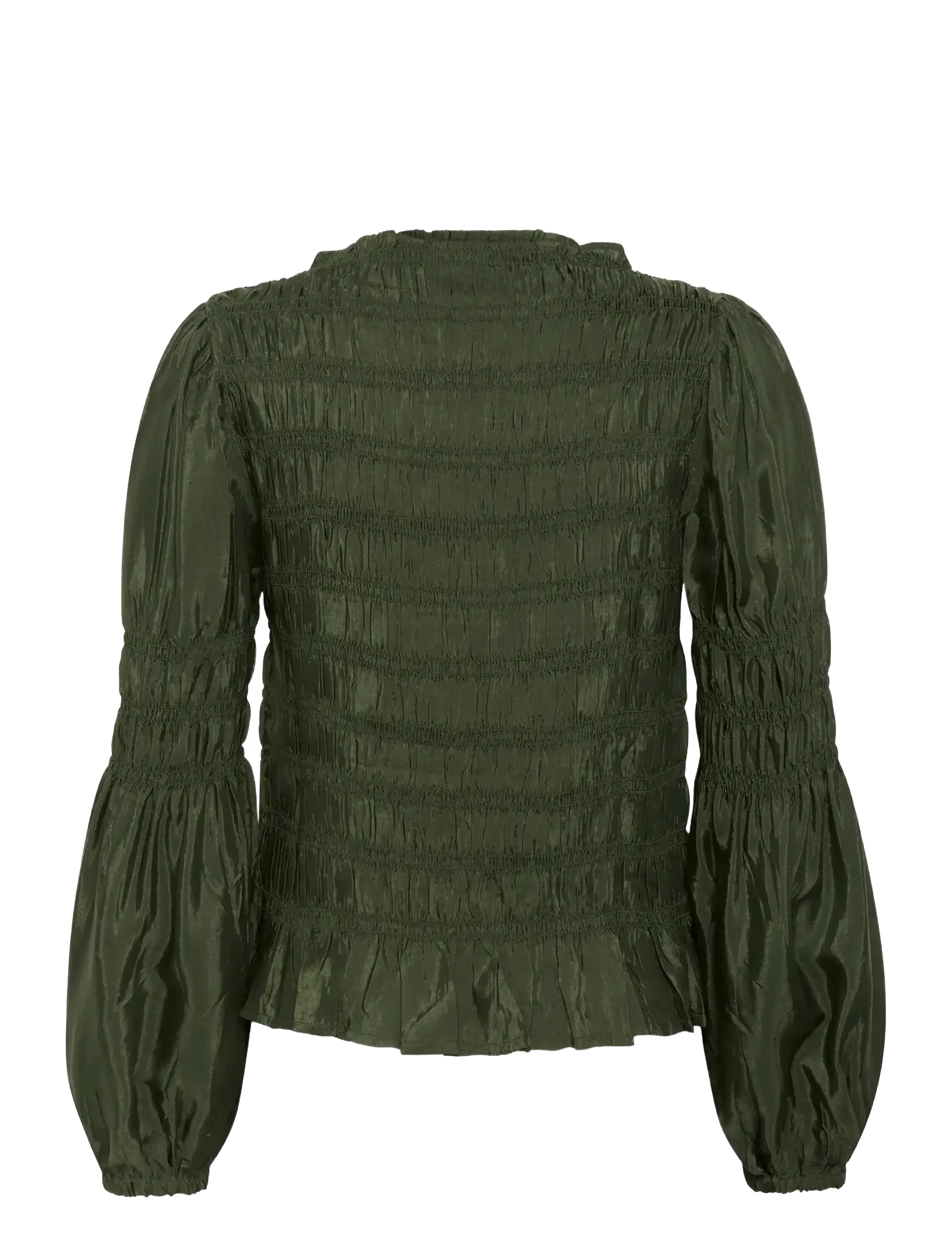 Cream - CRHenva Blouse - langærmede bluser - rifle green - 2