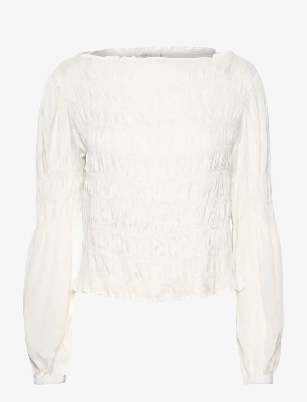 Cream - CRHenva Blouse - pikkade varrukatega pluusid - snow white - 1