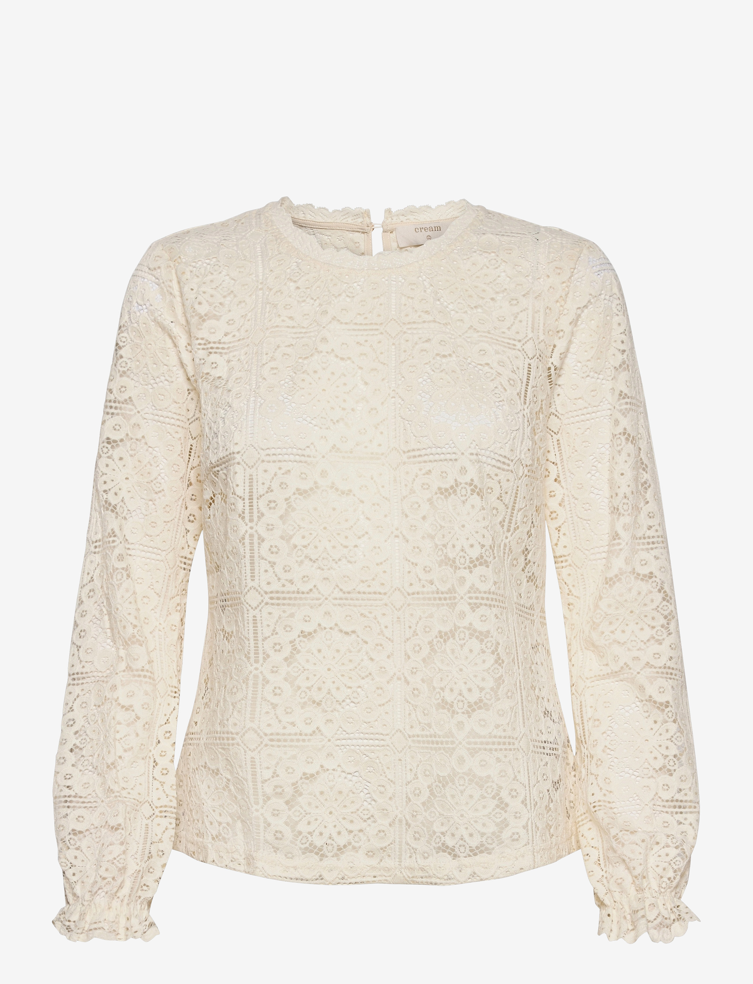 CRTiley Lace Blouse - EGGNOG