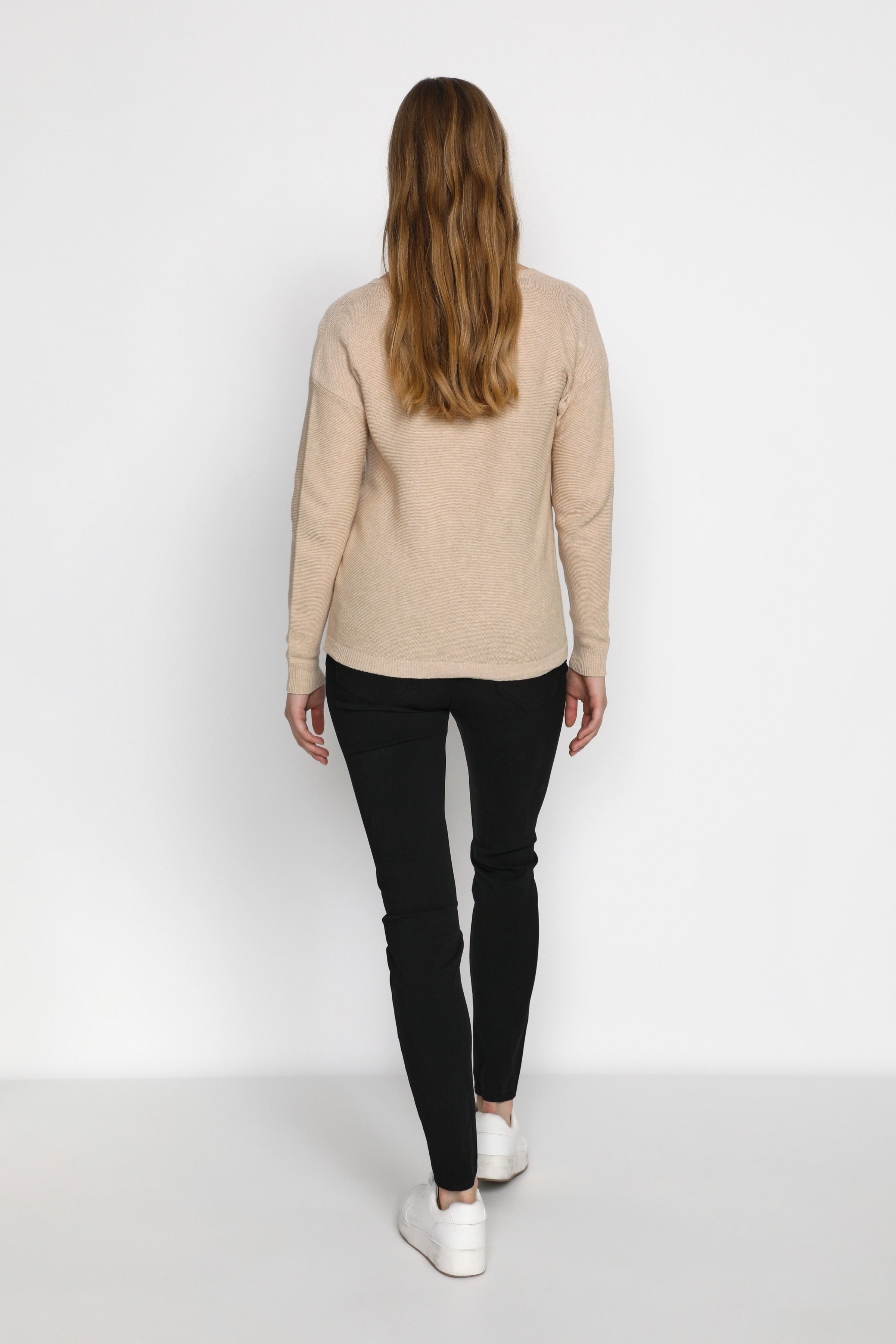 Cream - CRSillar Pullover - sesame melange - 4