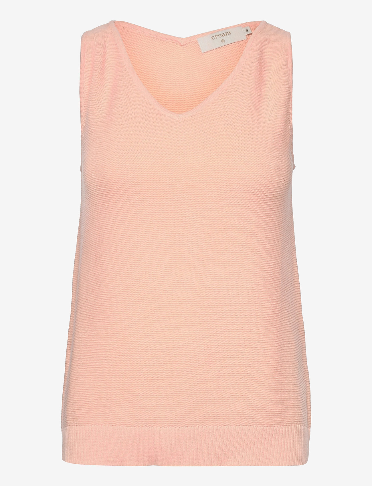 Cream - CRSillar Knit Top - mouwloze vesten - pink sand - 0