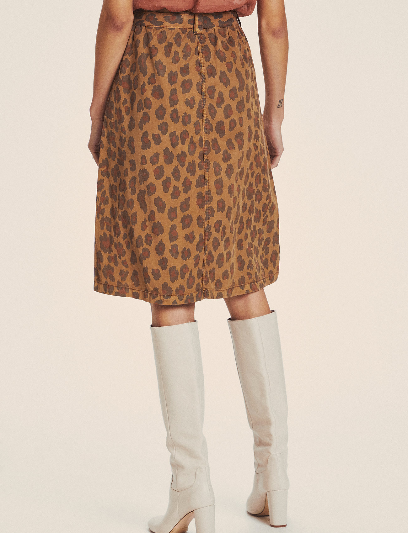Cream - CRHannelore Skirt - toasted leo - 4
