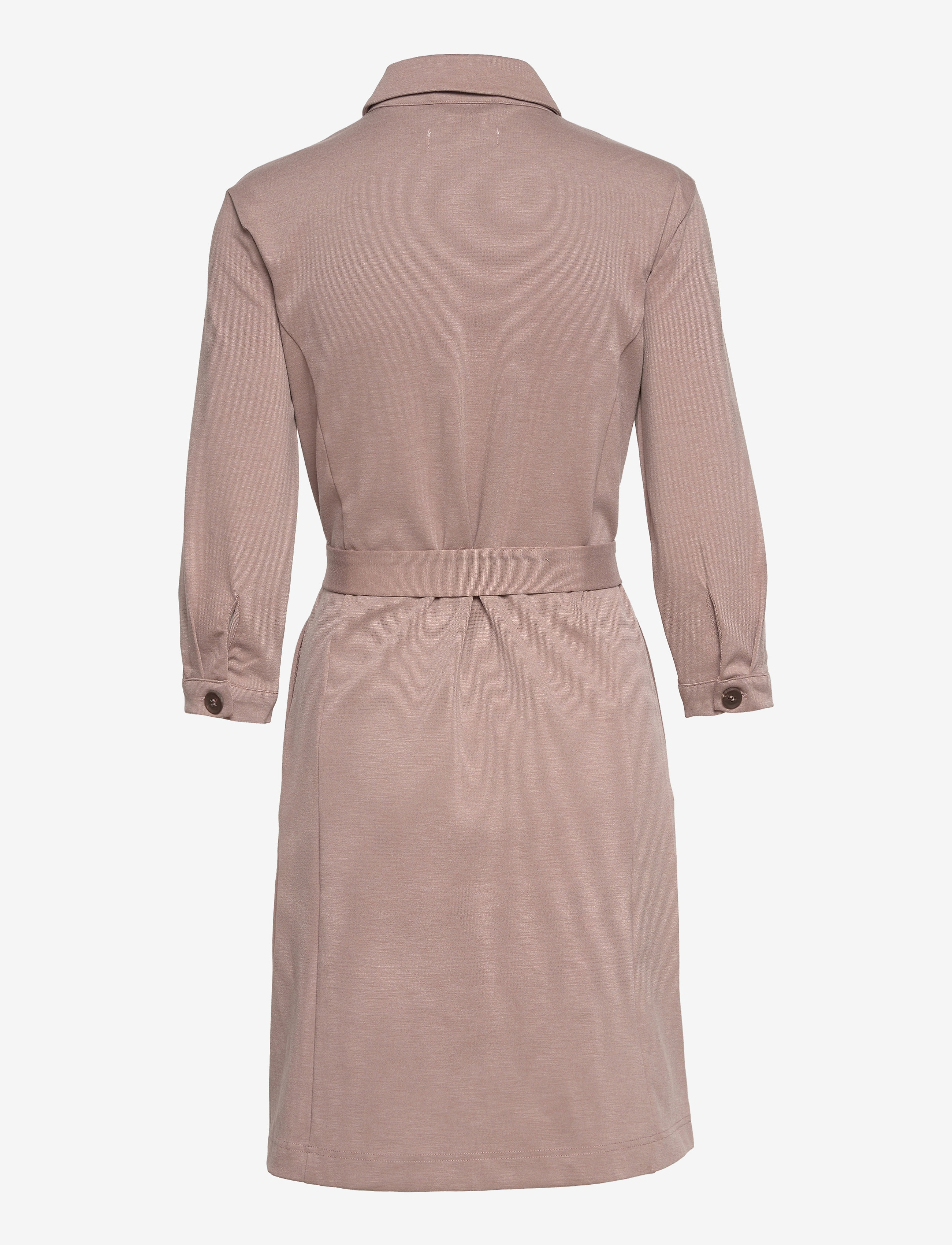 Cream - CRAnett Dress - faded brown melange - 2