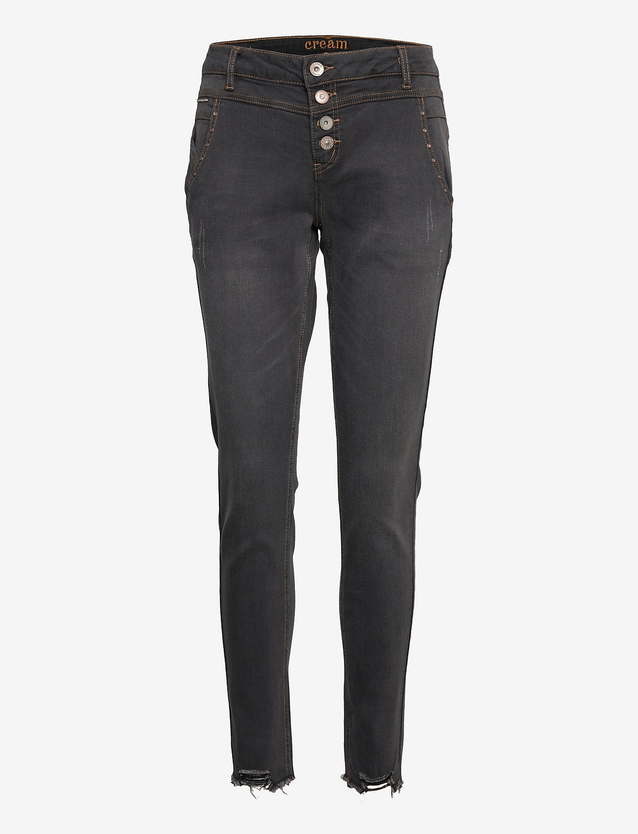 Cream - CRBerete Jeans - Baiily Fit - straight jeans - grey denim - 0
